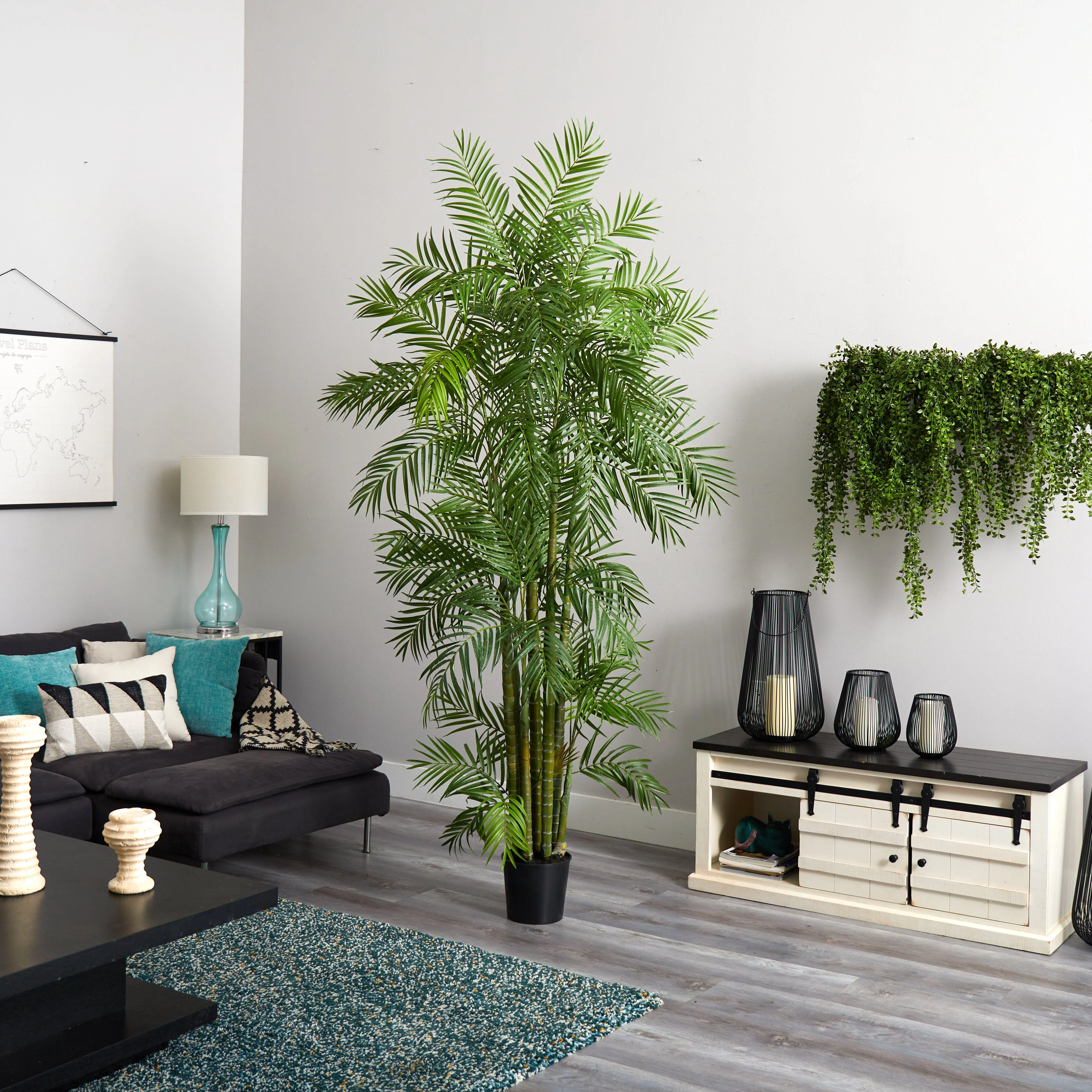 7' Areca Silk Palm Tree - Image 3