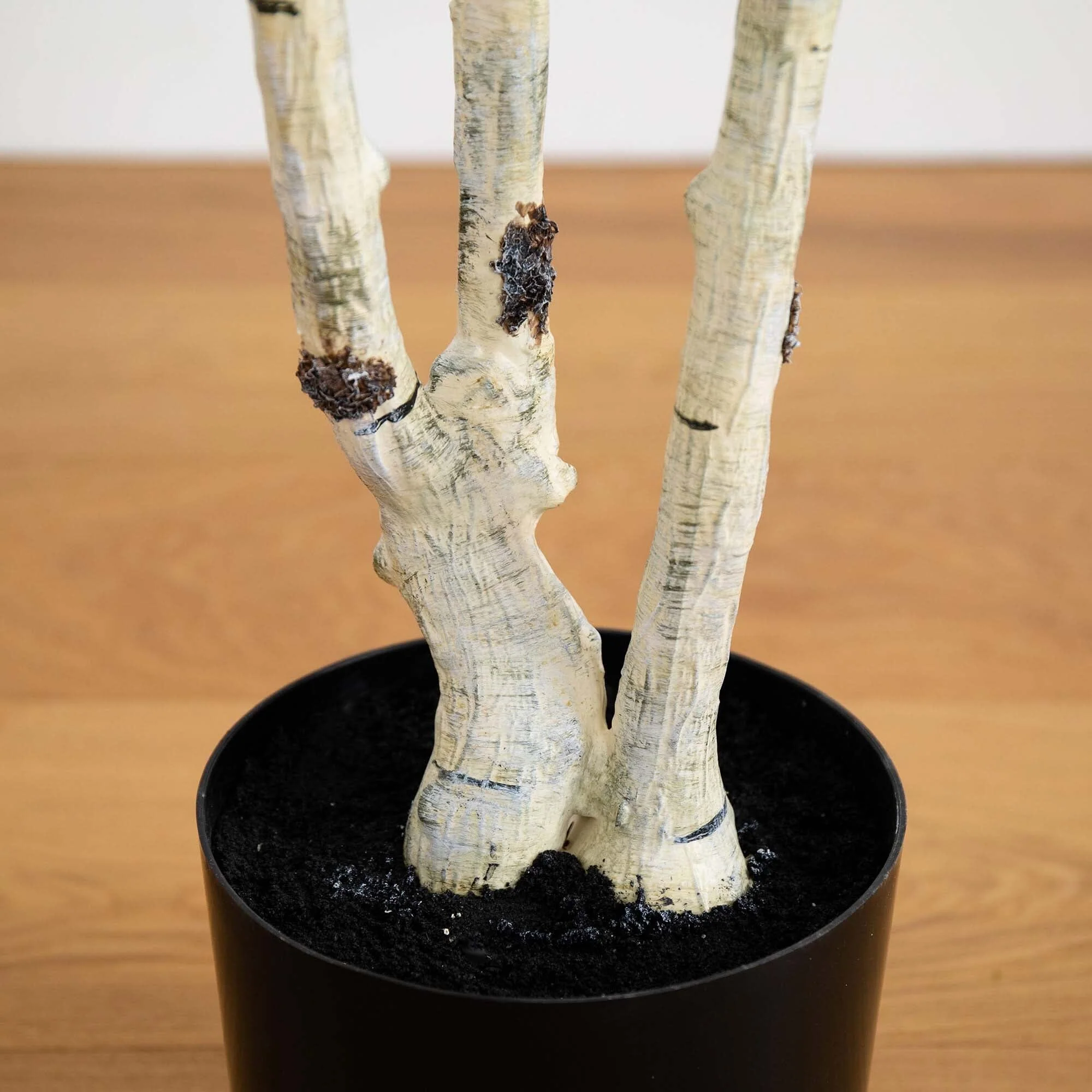 7’ Artificial Birch Tree with Real Touch Leaves - Image 5