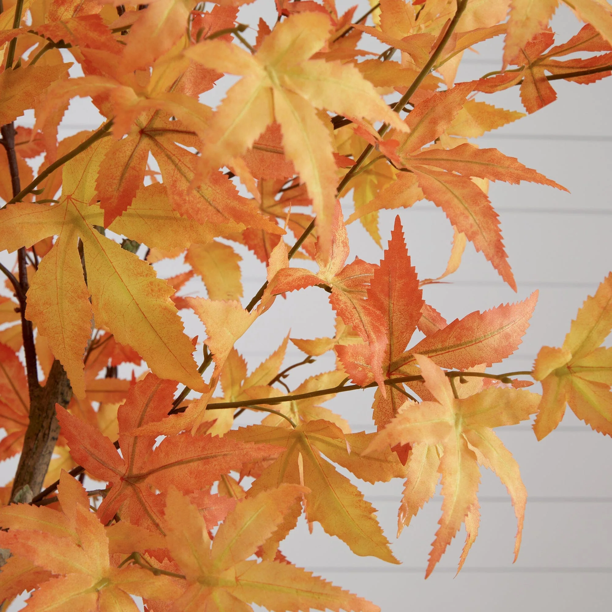 7’ Autumn Maple Artificial Fall Tree - Image 2