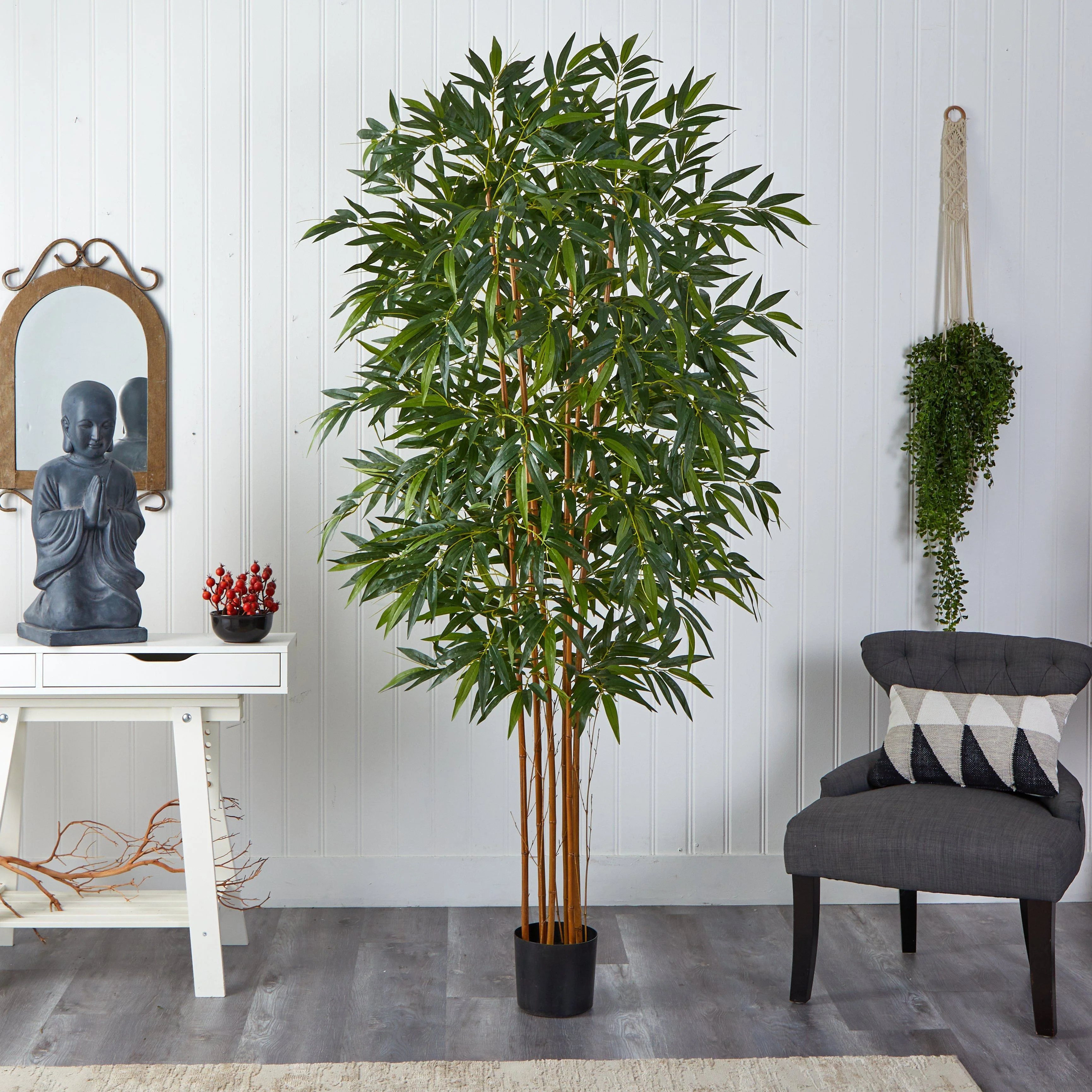 7' Biggy Style Bamboo Silk Tree - Image 4