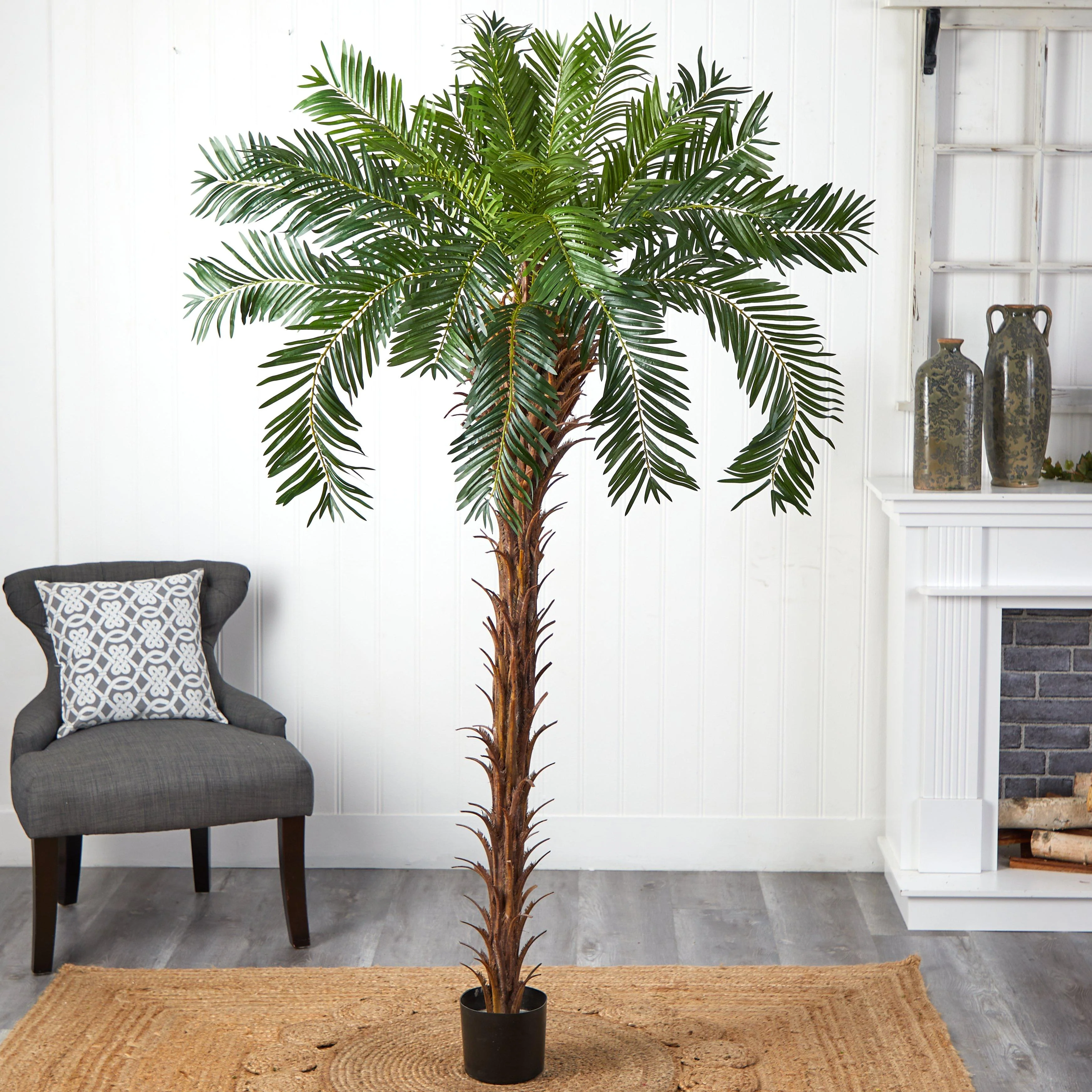 7’ Cycas Palm Artificial Tree - Image 3