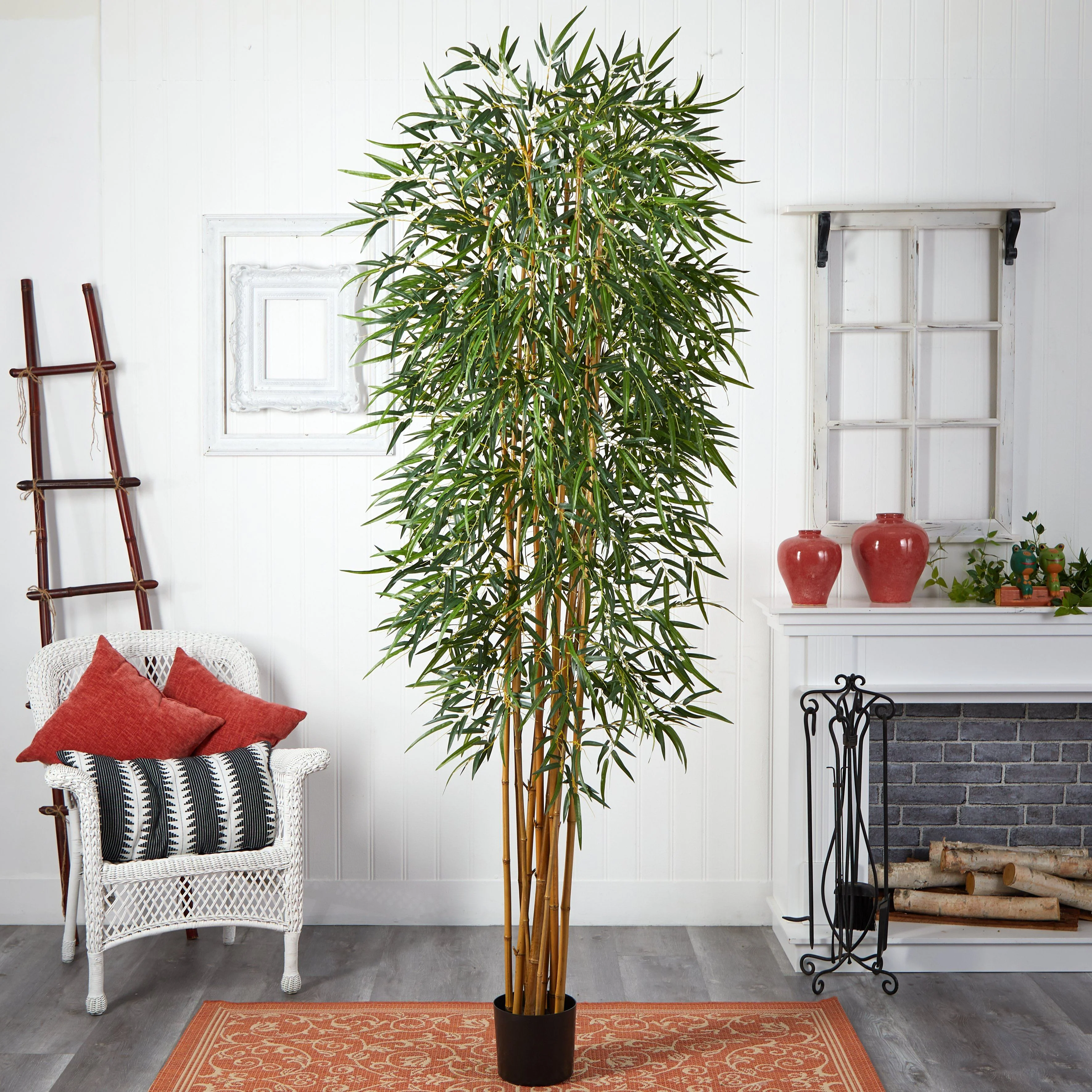 7’ Fancy Style Bamboo Silk Tree - Image 2