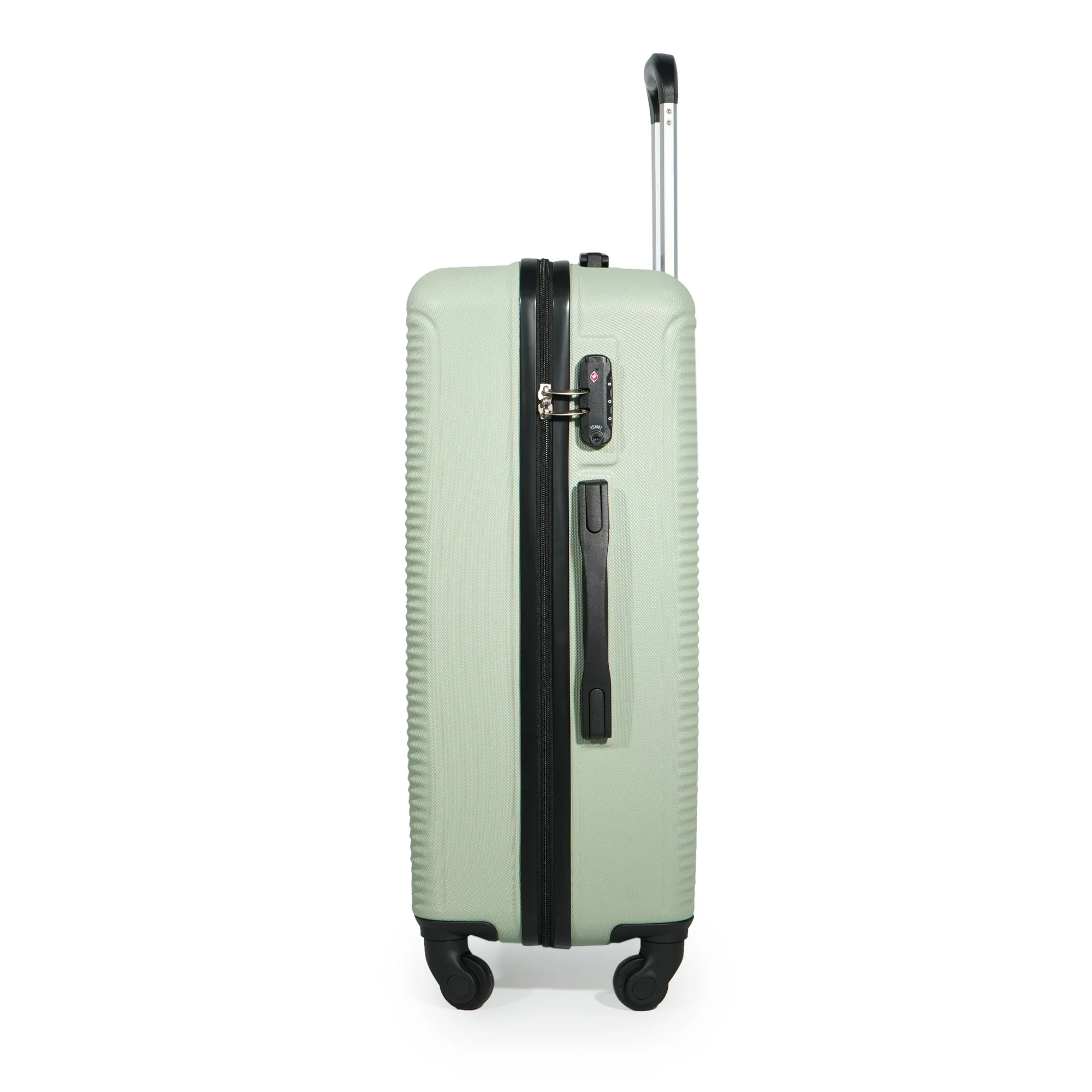 7-Piece ABS Lightweight & Durable Luggage Set in Green - Image 10