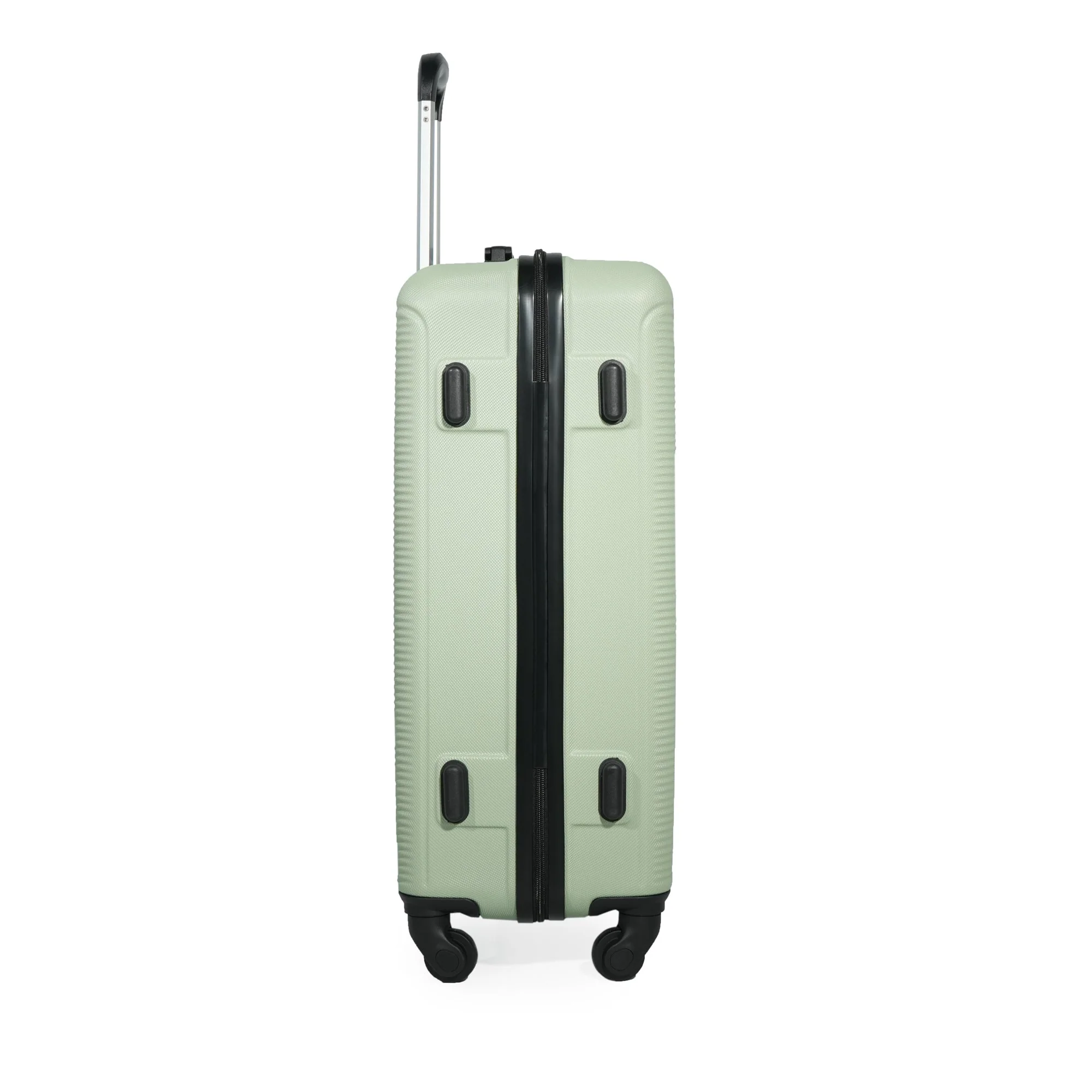 7-Piece ABS Lightweight & Durable Luggage Set in Green - Image 11