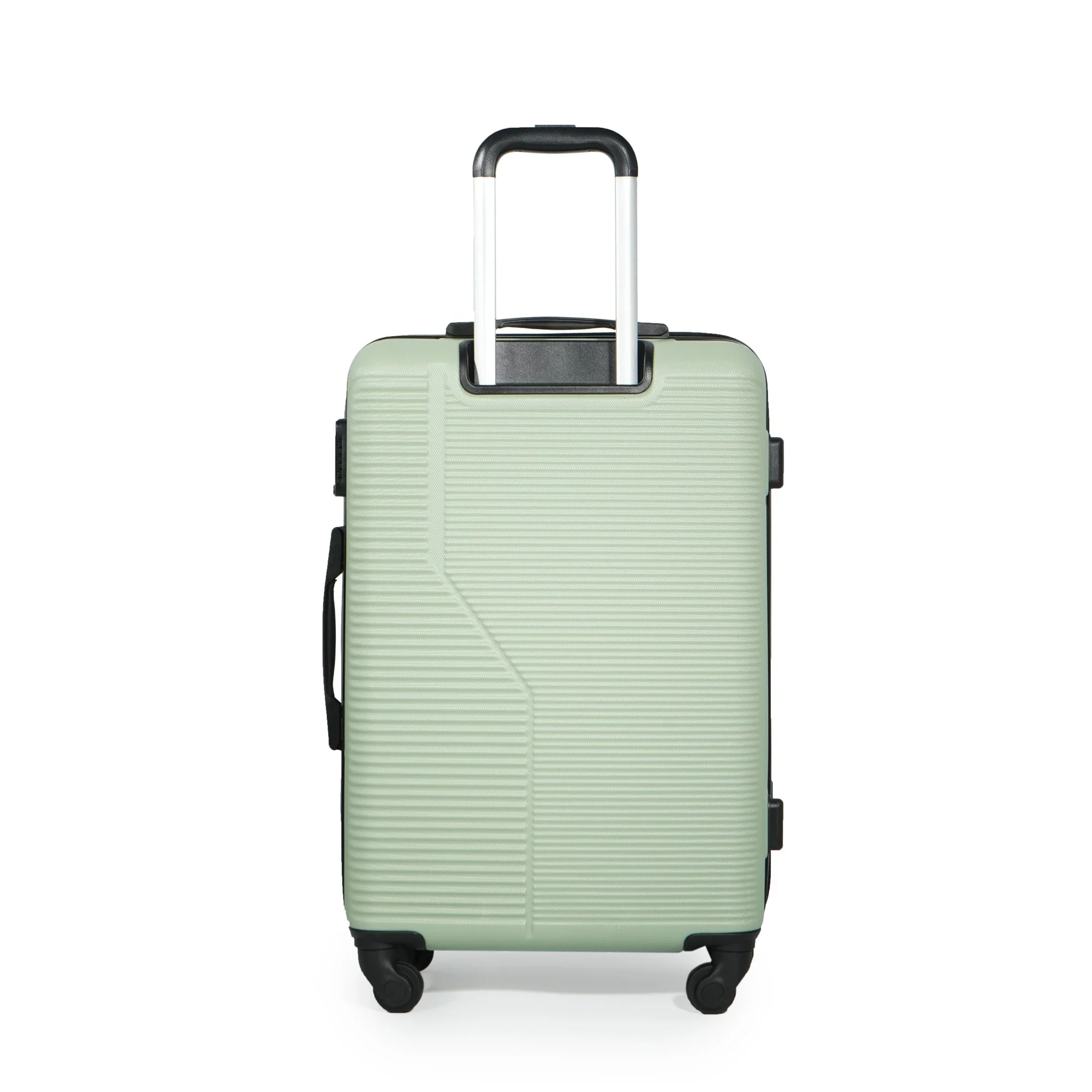 7-Piece ABS Lightweight & Durable Luggage Set in Green - Image 8