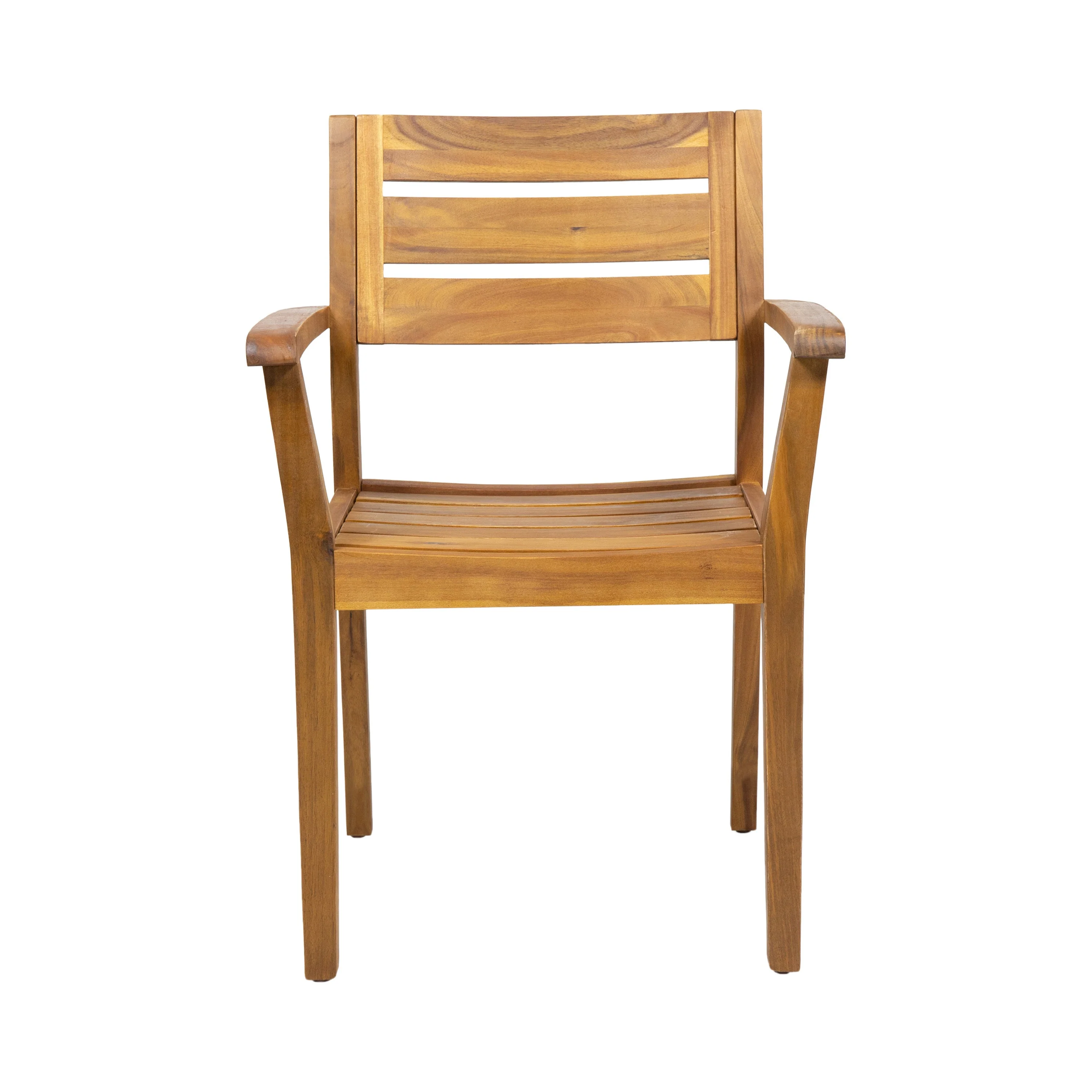 7-Piece Acacia Wood Outdoor Dining Set - Image 8