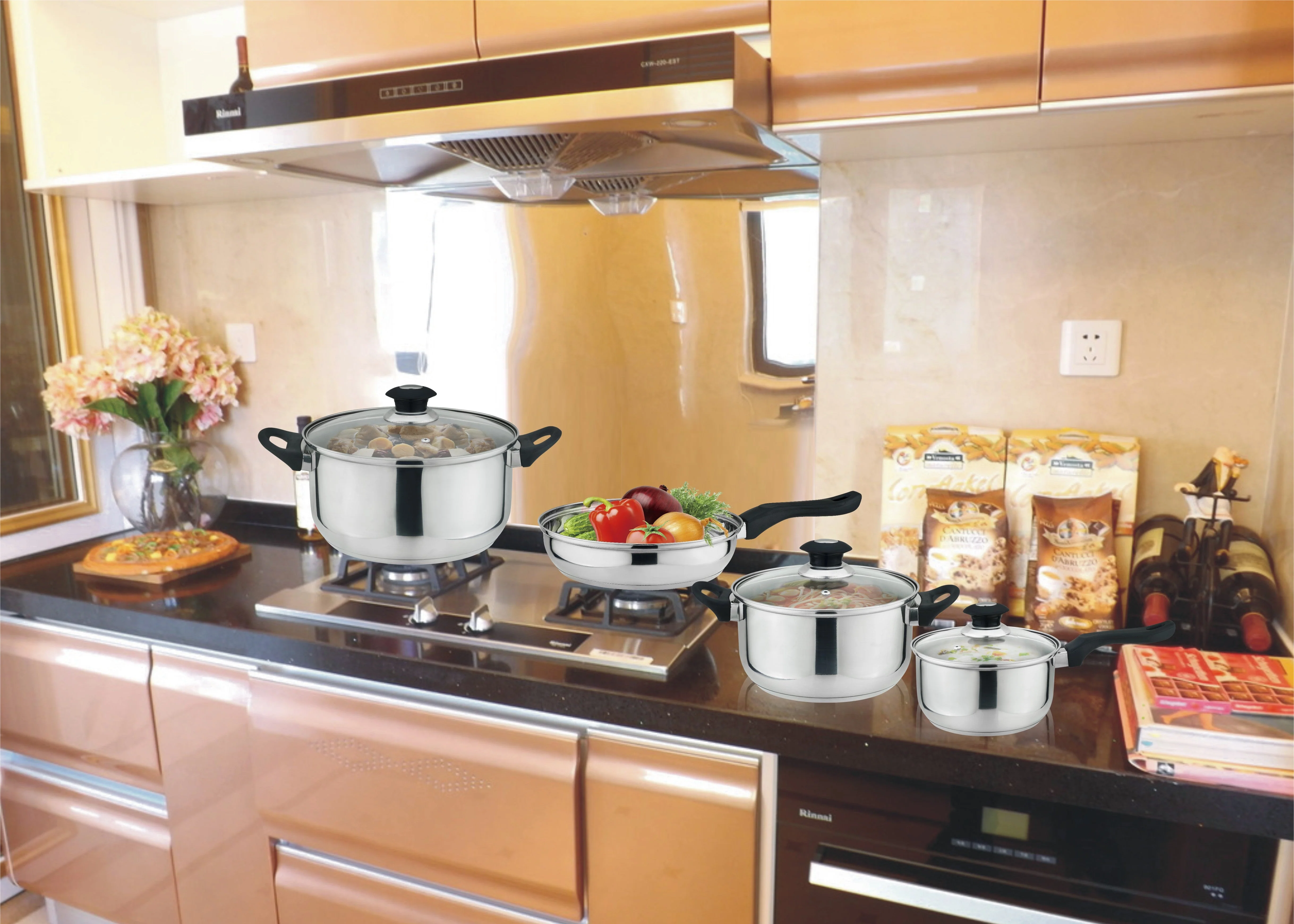 7-Piece Kitchen Cookware Set, Pots and Pans - Image 12