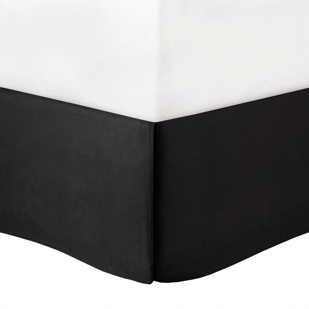 7 Piece Tufted Comforter Set Black King - Image 7