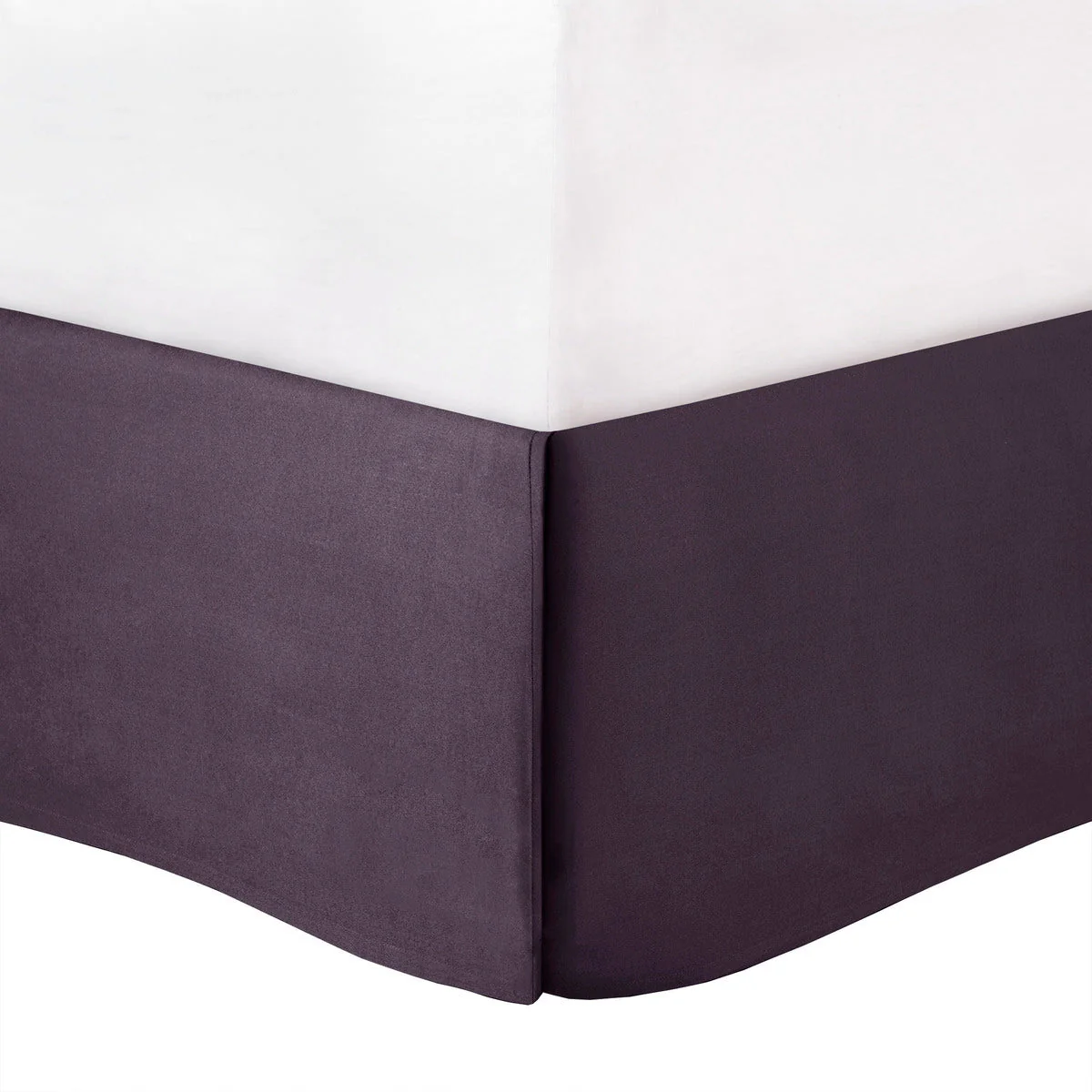 7 Piece Tufted Comforter Set Plum King - Image 7