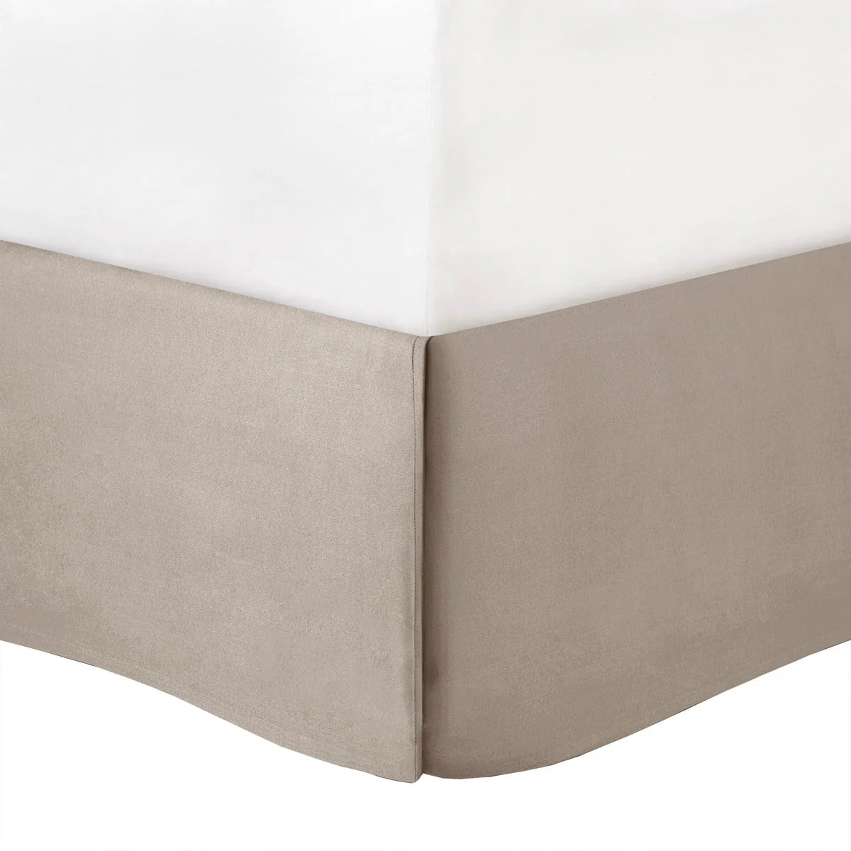 7 Piece Tufted Comforter Set Taupe California King - Image 6
