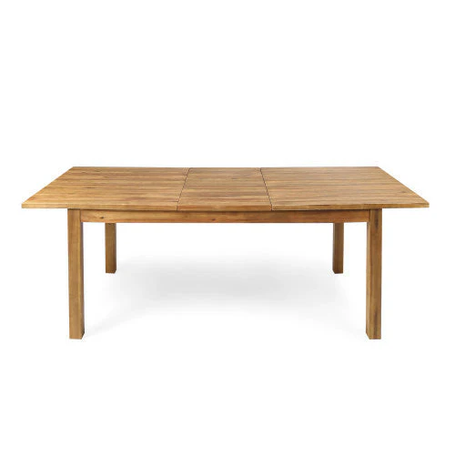 7 Pieces Acacia Wood Outdoor Dining Set - Image 4