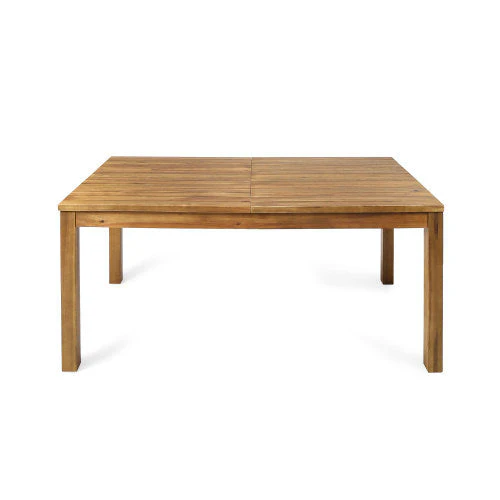 7 Pieces Acacia Wood Outdoor Dining Set - Image 5