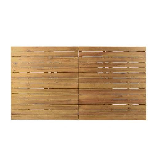 7 Pieces Acacia Wood Outdoor Dining Set - Image 6