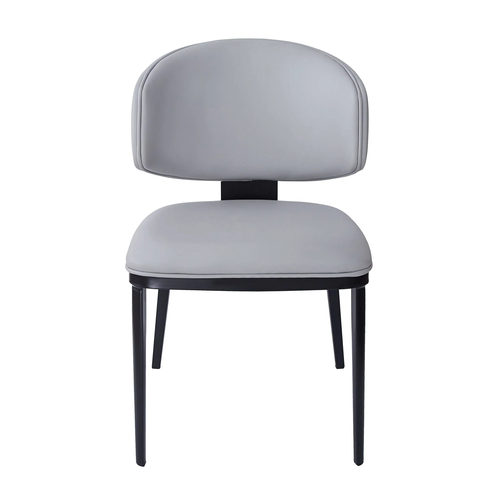 7 Pieces Contemporary Dining Set With Faux Leather Chairs - Image 21