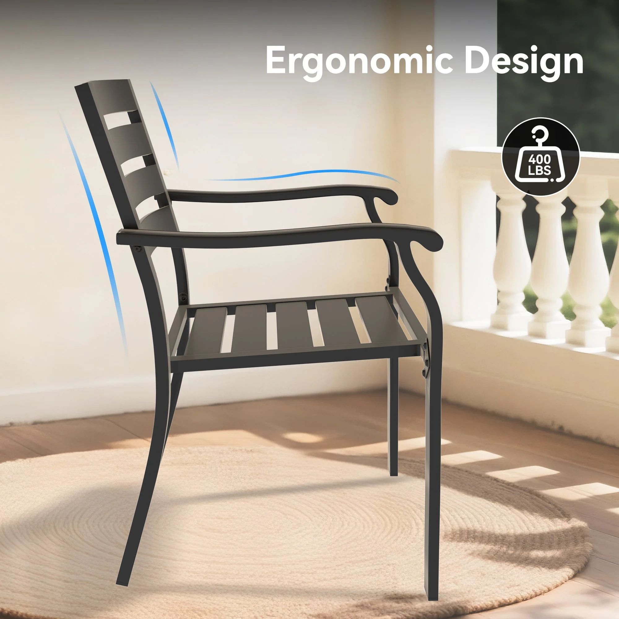 7 Pieces Outdoor Patio Dining Set - Image 5