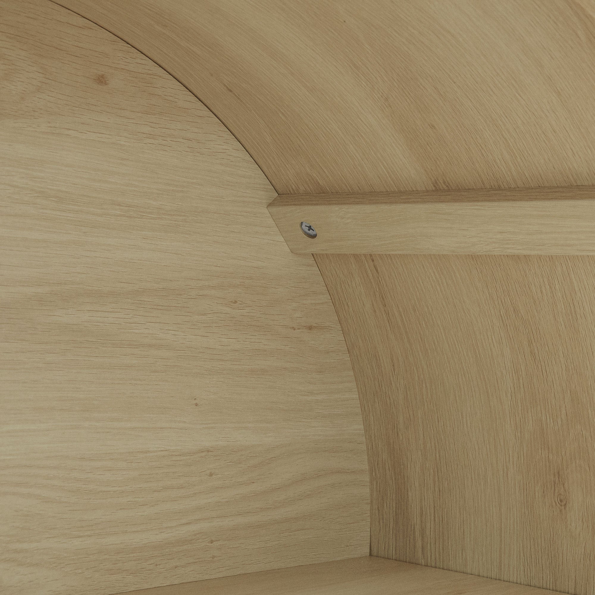 70.28" Tall Arched Kitchen Pantry Cabinet - Image 16