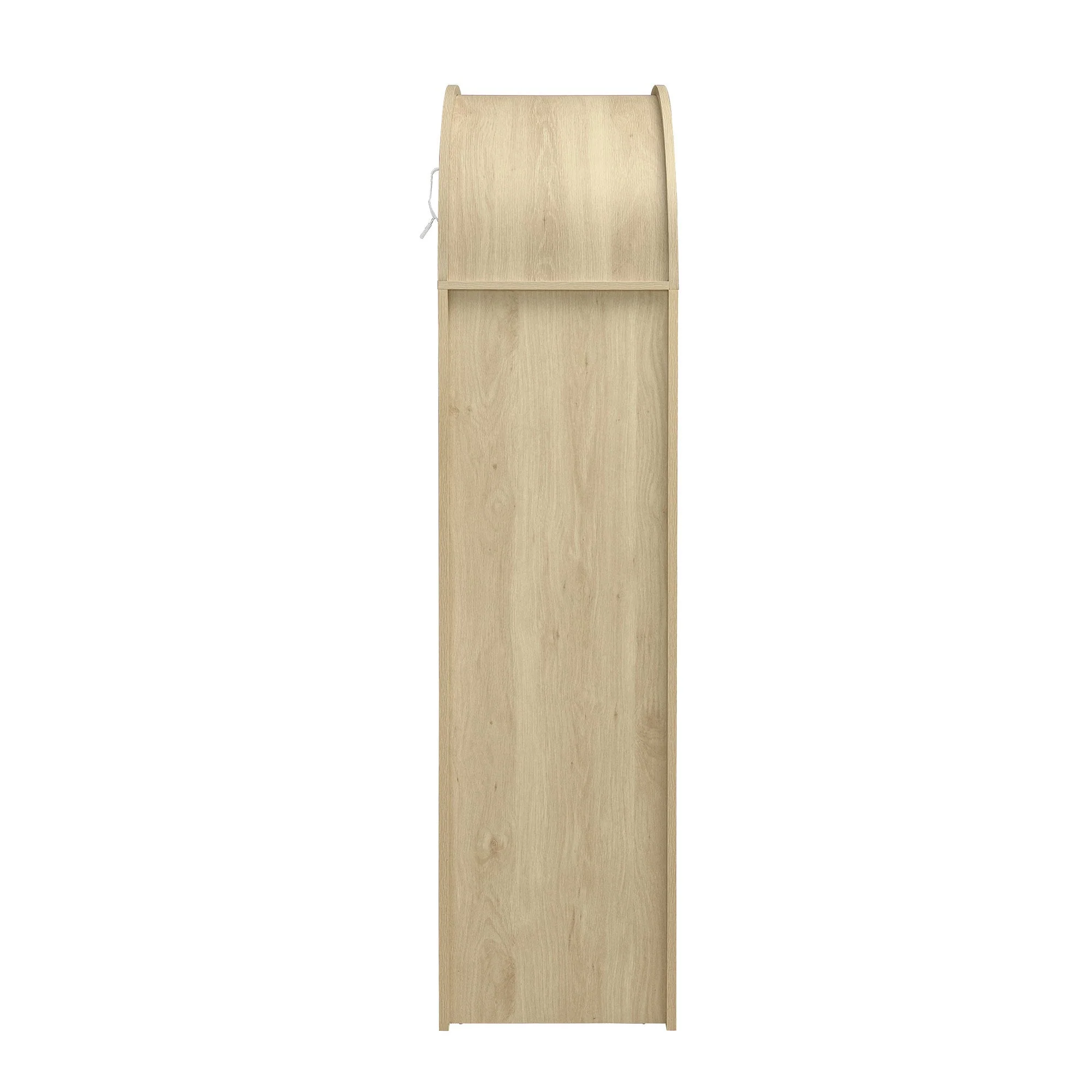 70.28" Tall Arched Kitchen Pantry Cabinet - Image 8