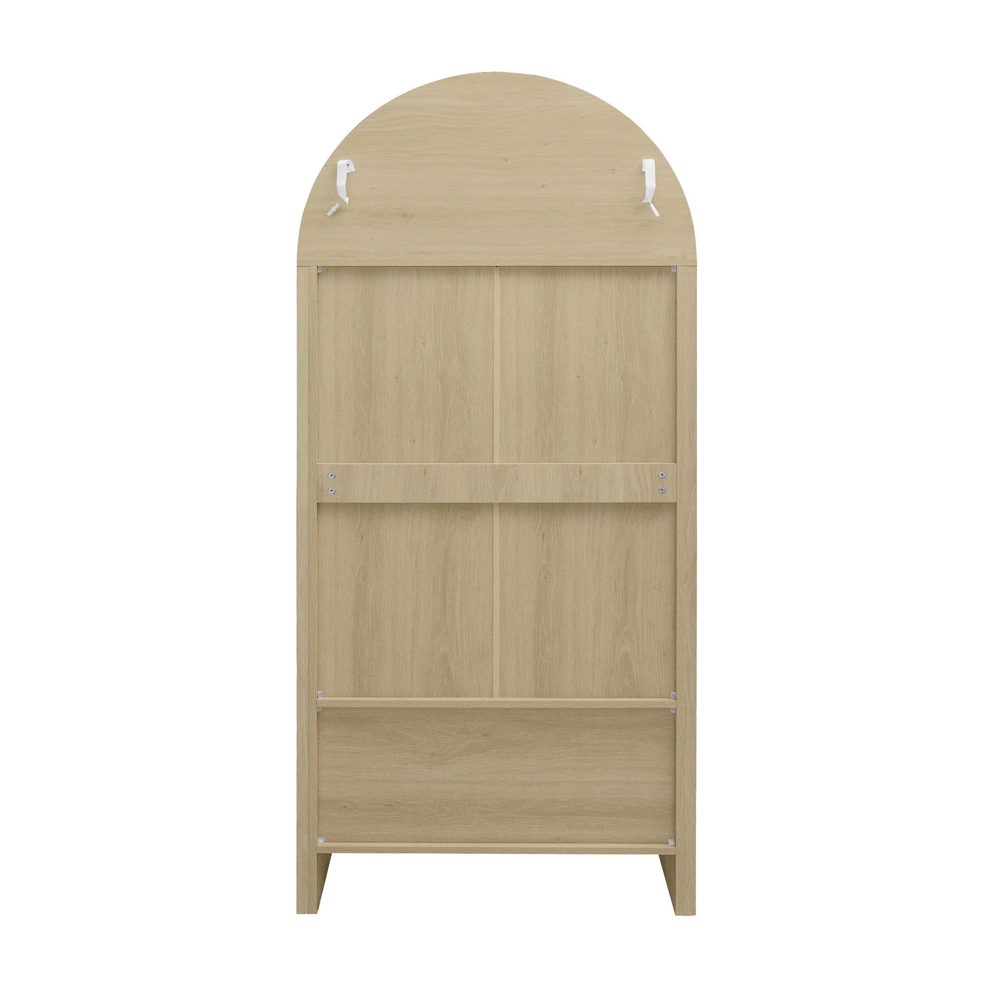 70.28" Tall Arched Kitchen Pantry Cabinet - Image 9
