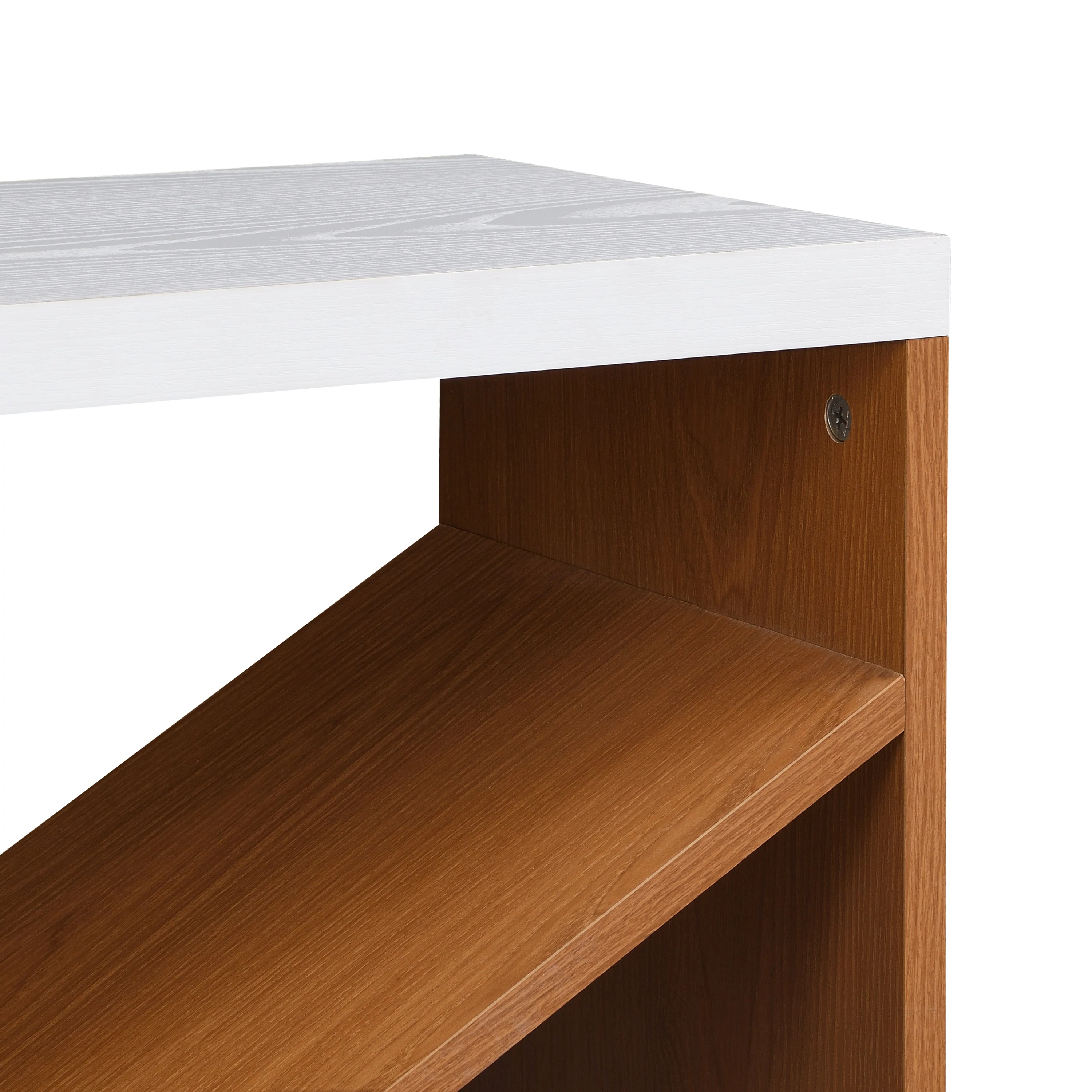 70.87 Inch Farmhouse Console Table in White - Image 12