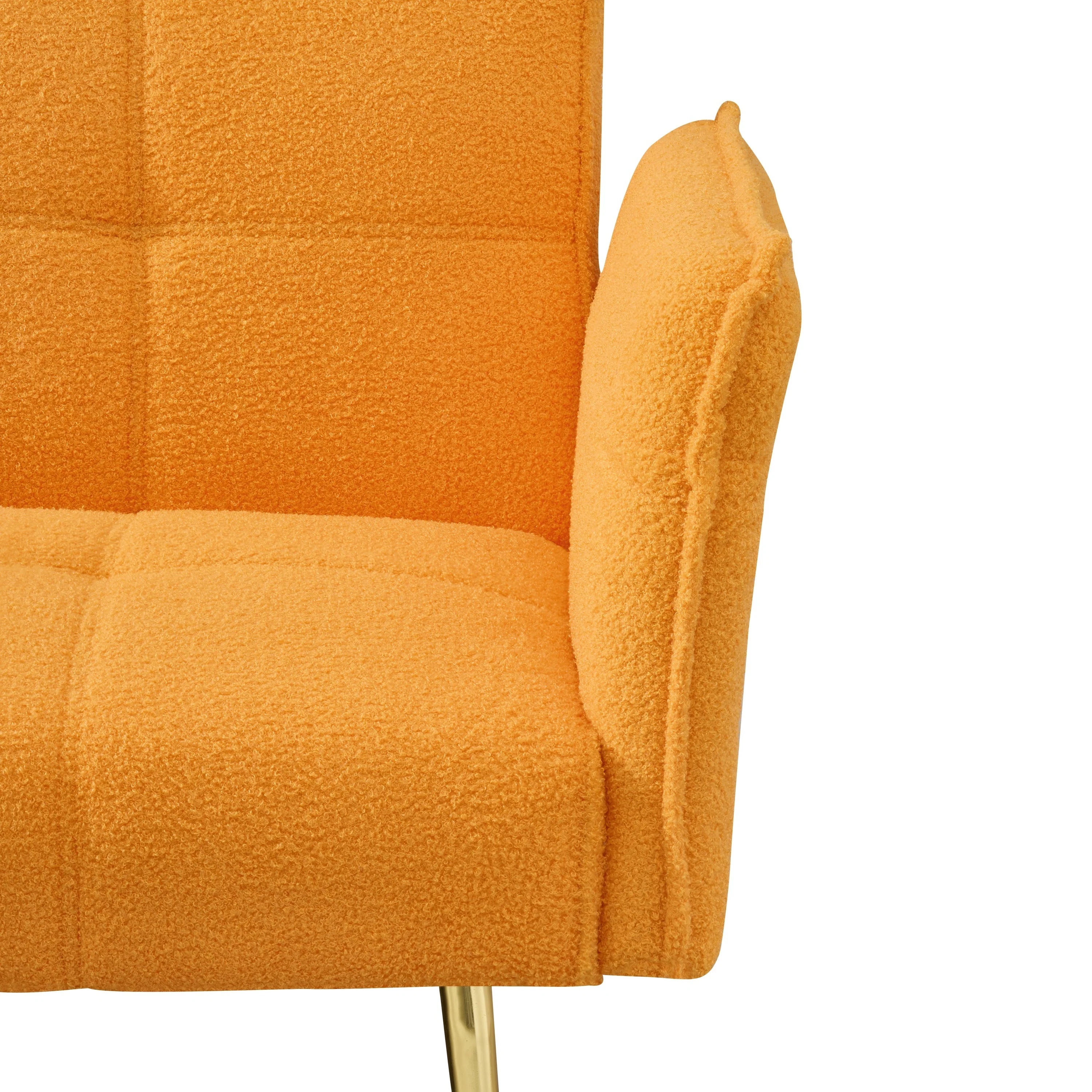 70-Inch Teddy Fleece Sofabed with Adjustable Arms and Backrest - Image 19