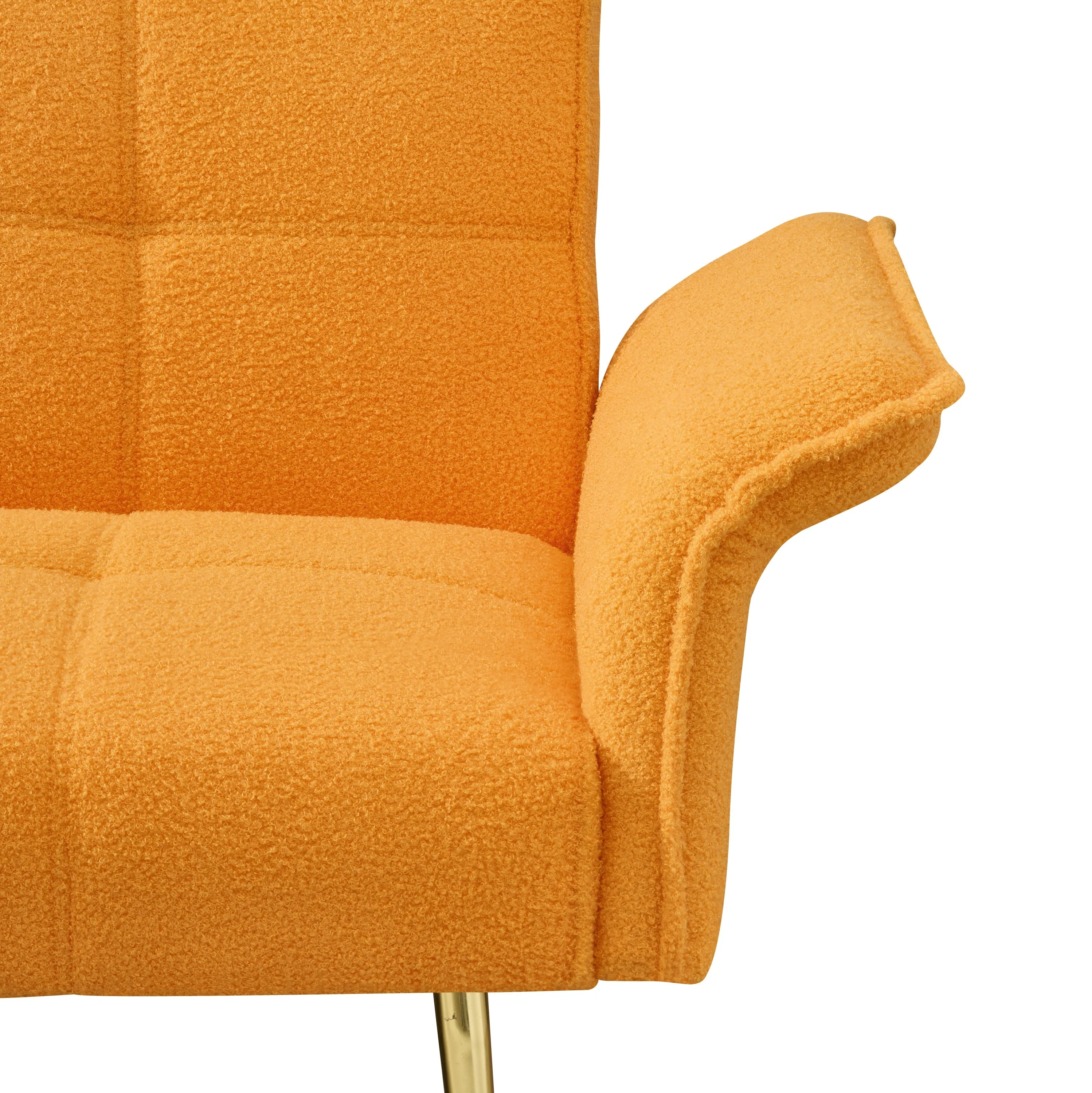 70-Inch Teddy Fleece Sofabed with Adjustable Arms and Backrest - Image 25