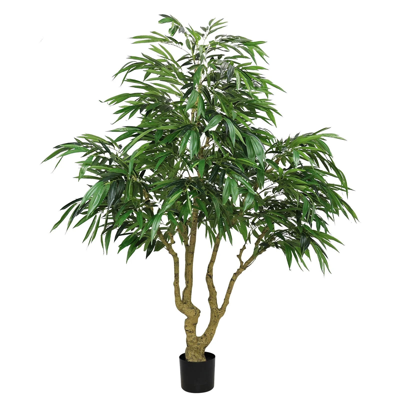 7FT Artificial Willow Tree Indoor Faux Greenery Plant - Image 2