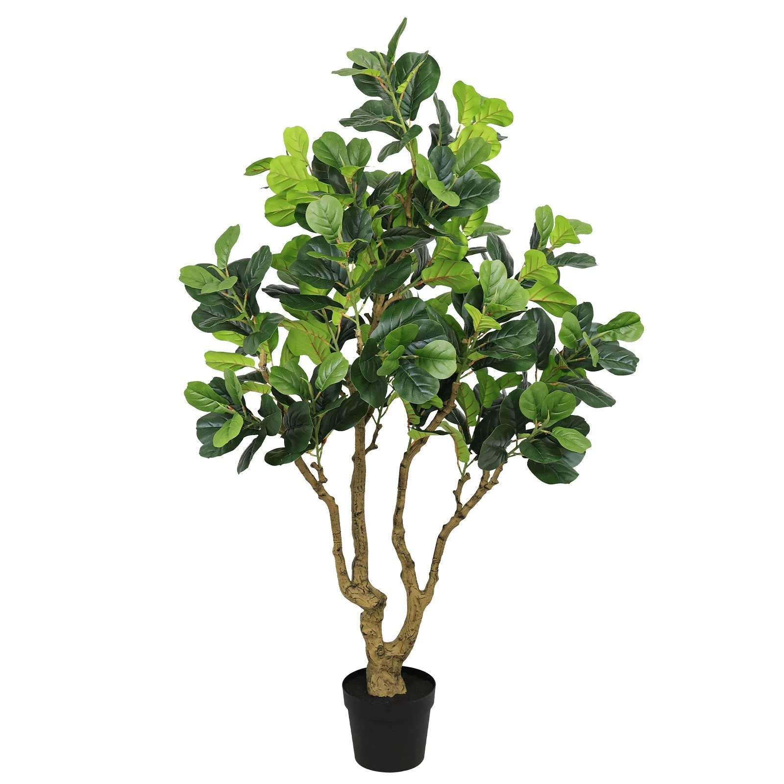 7FT Tall Artificial Banyan Tree Silk Plant – Large Faux Greenery - Image 2