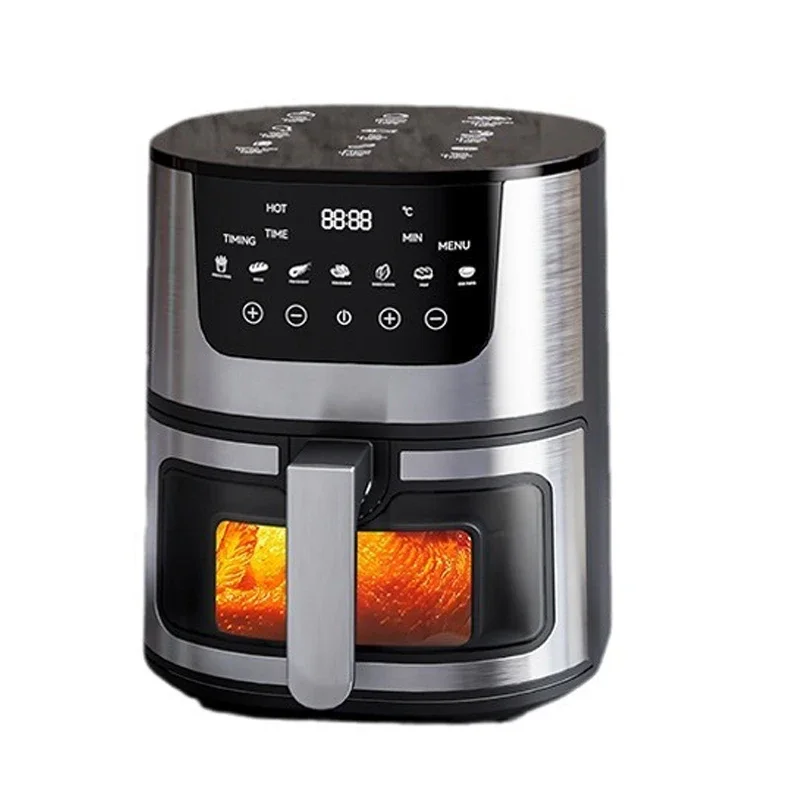 7L Smart Air Fryer Oven Oil Free 1400W Touch Control with Viewing Window - Image 6