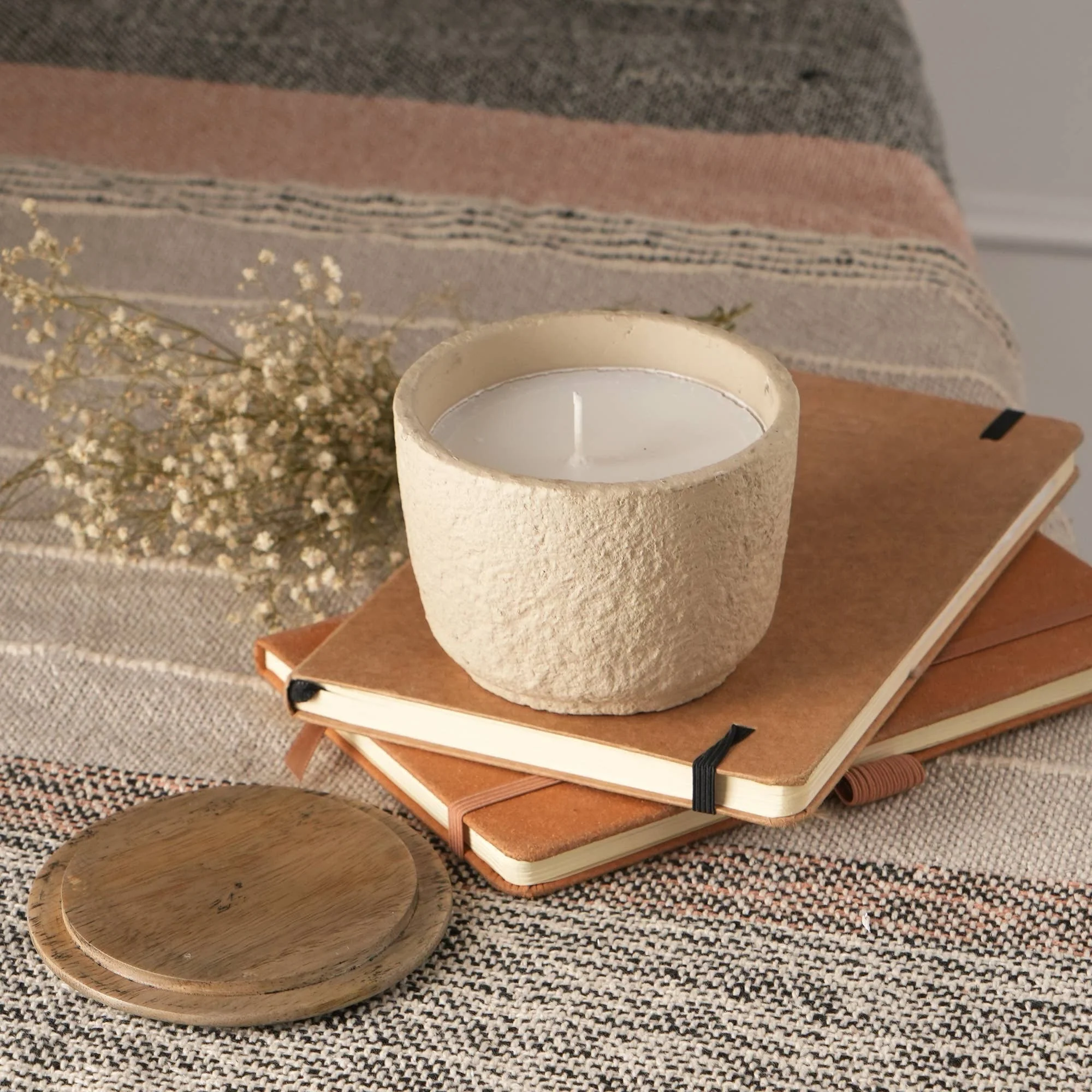 7oz Handcrafted Soy Wax Candle with Mimosa