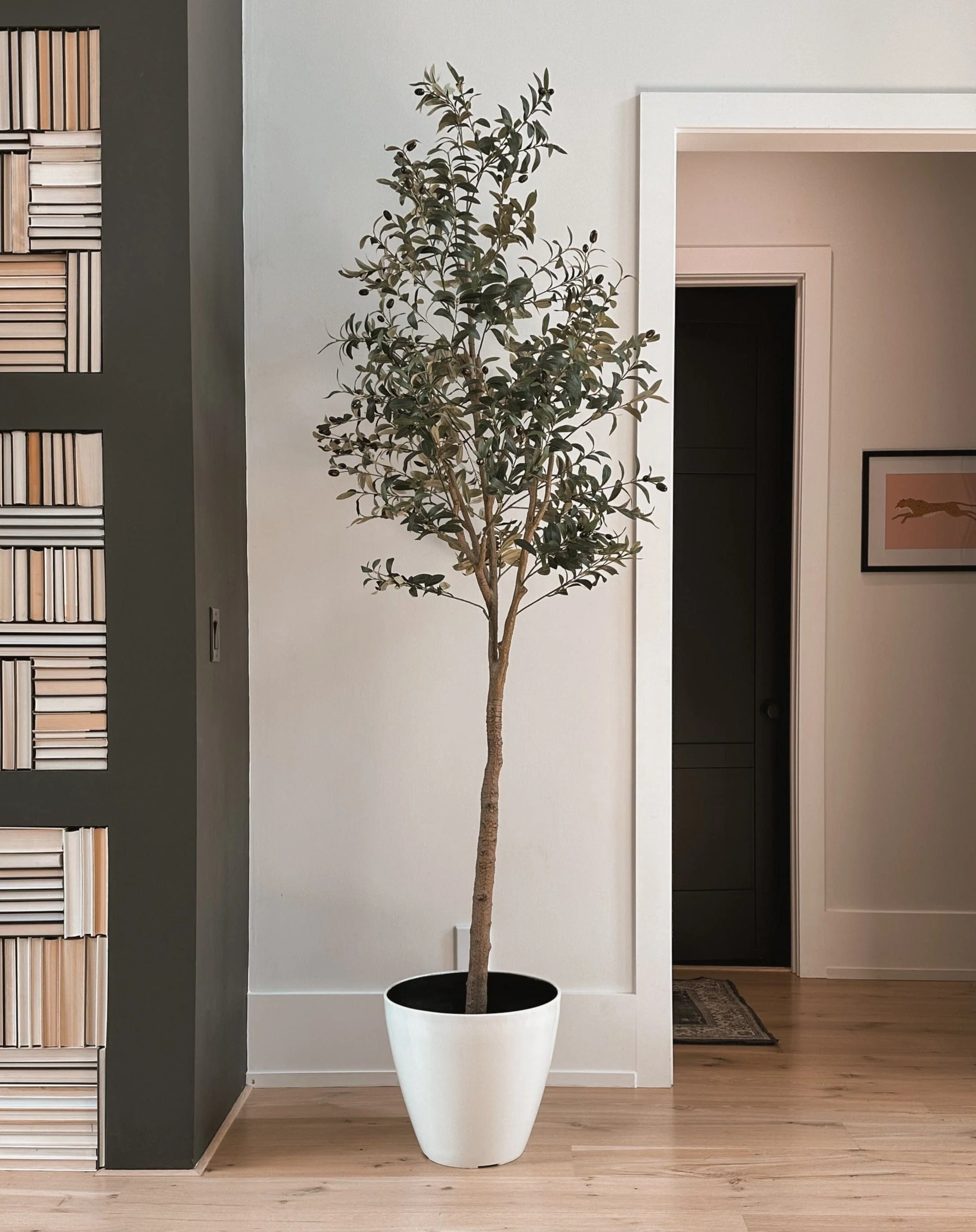 8’ Artificial Olive Tree - Image 5