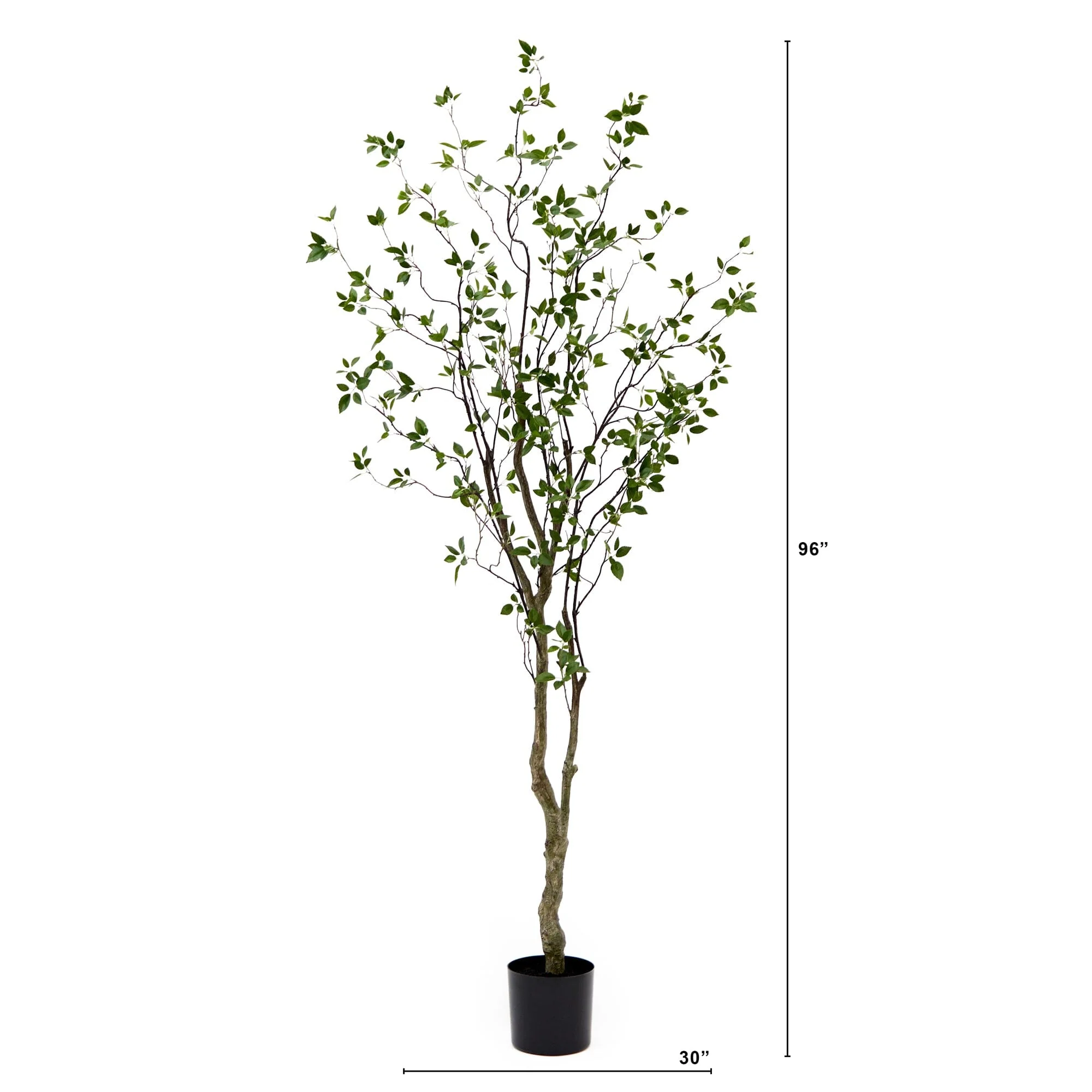 8' Minimalist Citrus Artificial Tree - Image 5