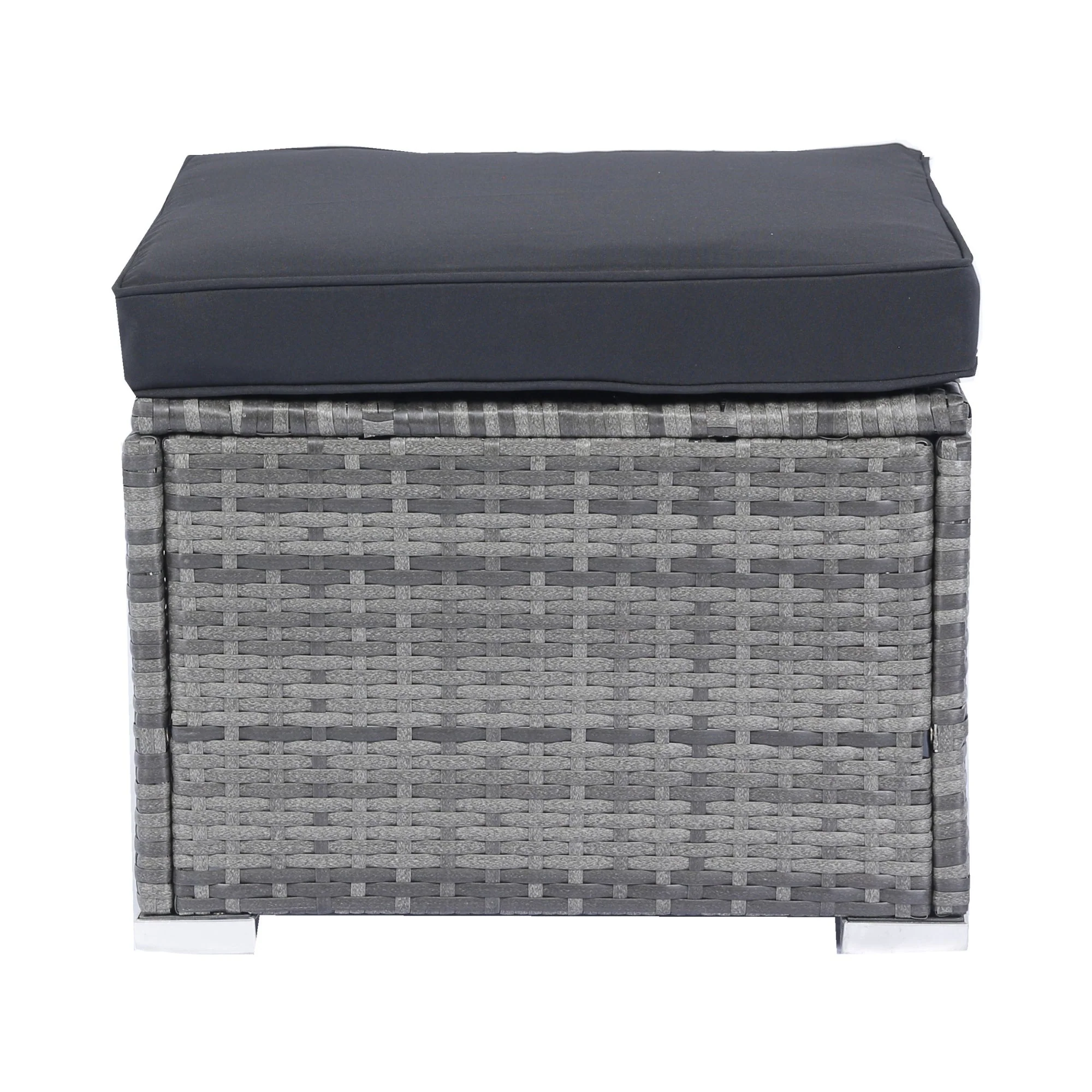8 Piece Patio Sectional Wicker Rattan Outdoor Sofa Set with Storage Box - Image 11
