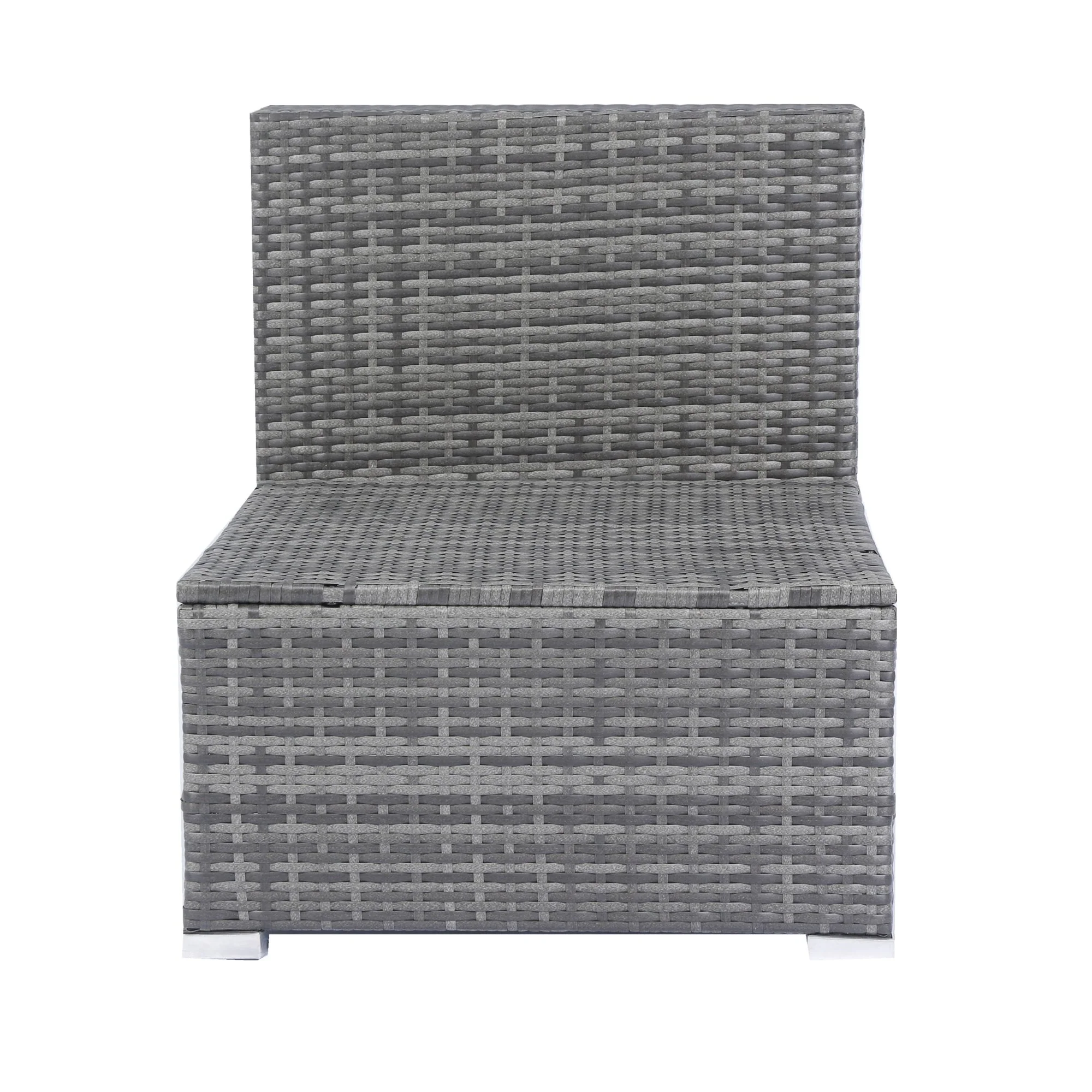 8 Piece Patio Sectional Wicker Rattan Outdoor Sofa Set with Storage Box - Image 29
