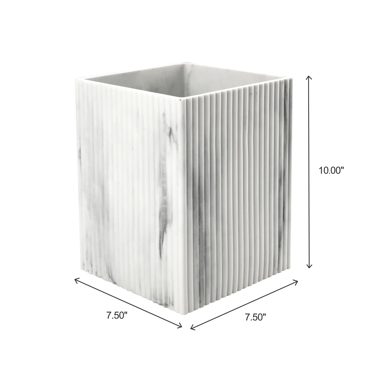 8-Piece Resin Bathroom Accessories Set - Image 6