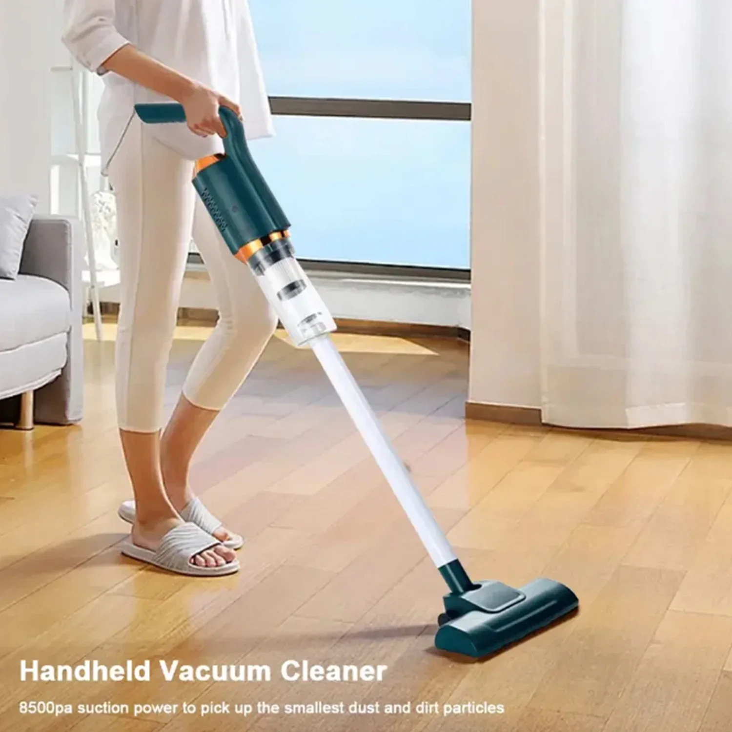 8500Pa Cordless Car Vacuum Cleaner Wireless Handheld Wet Dry - Image 5