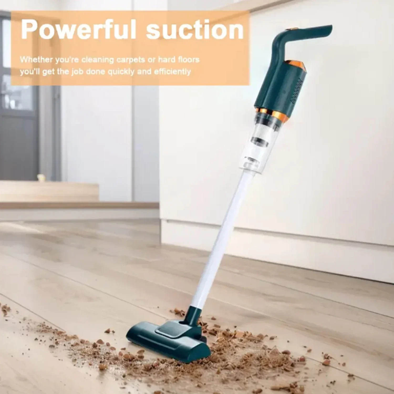 8500Pa Cordless Car Vacuum Cleaner Wireless Handheld Wet Dry - Image 6