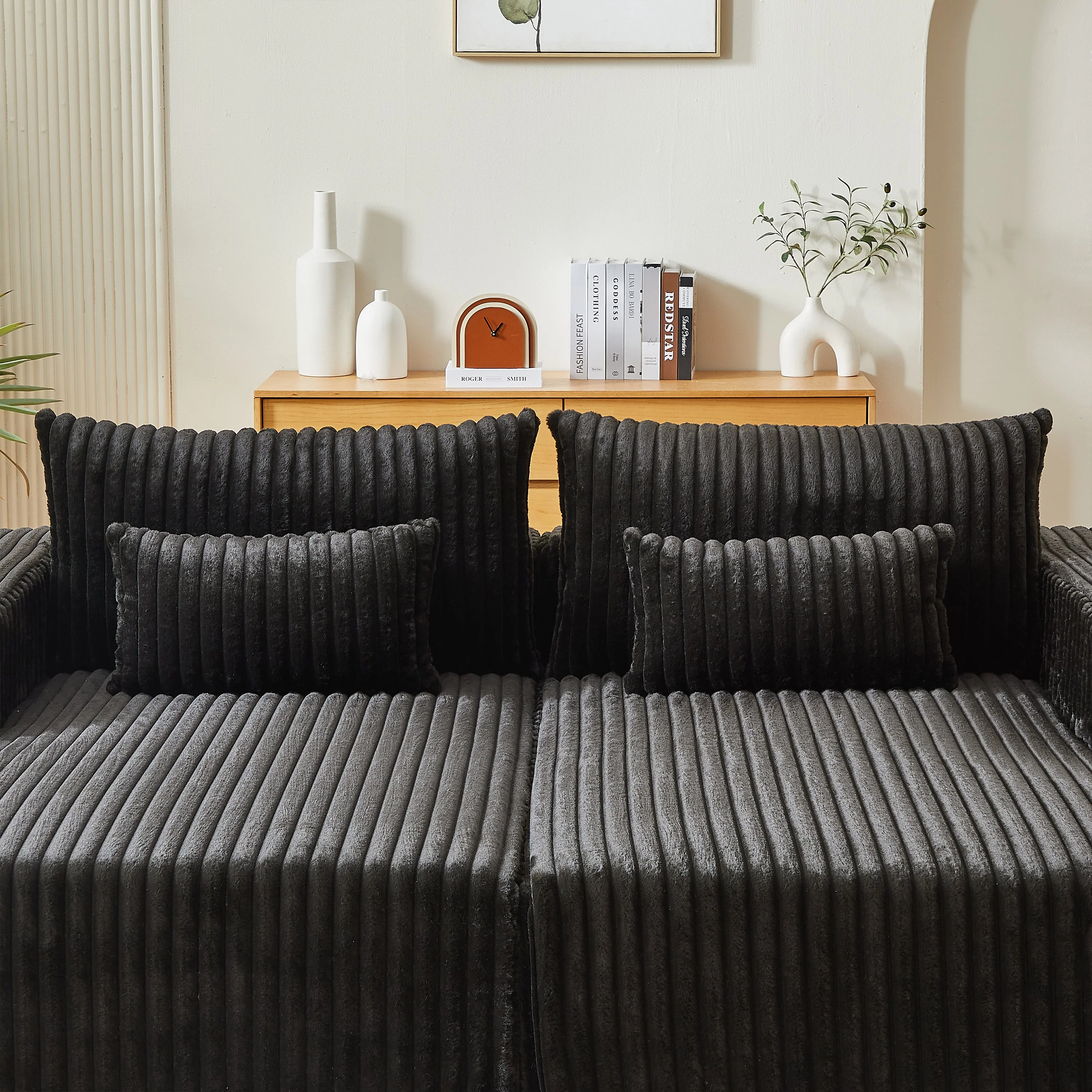 87' Oversized Sectional Lounge Chaise - Image 14