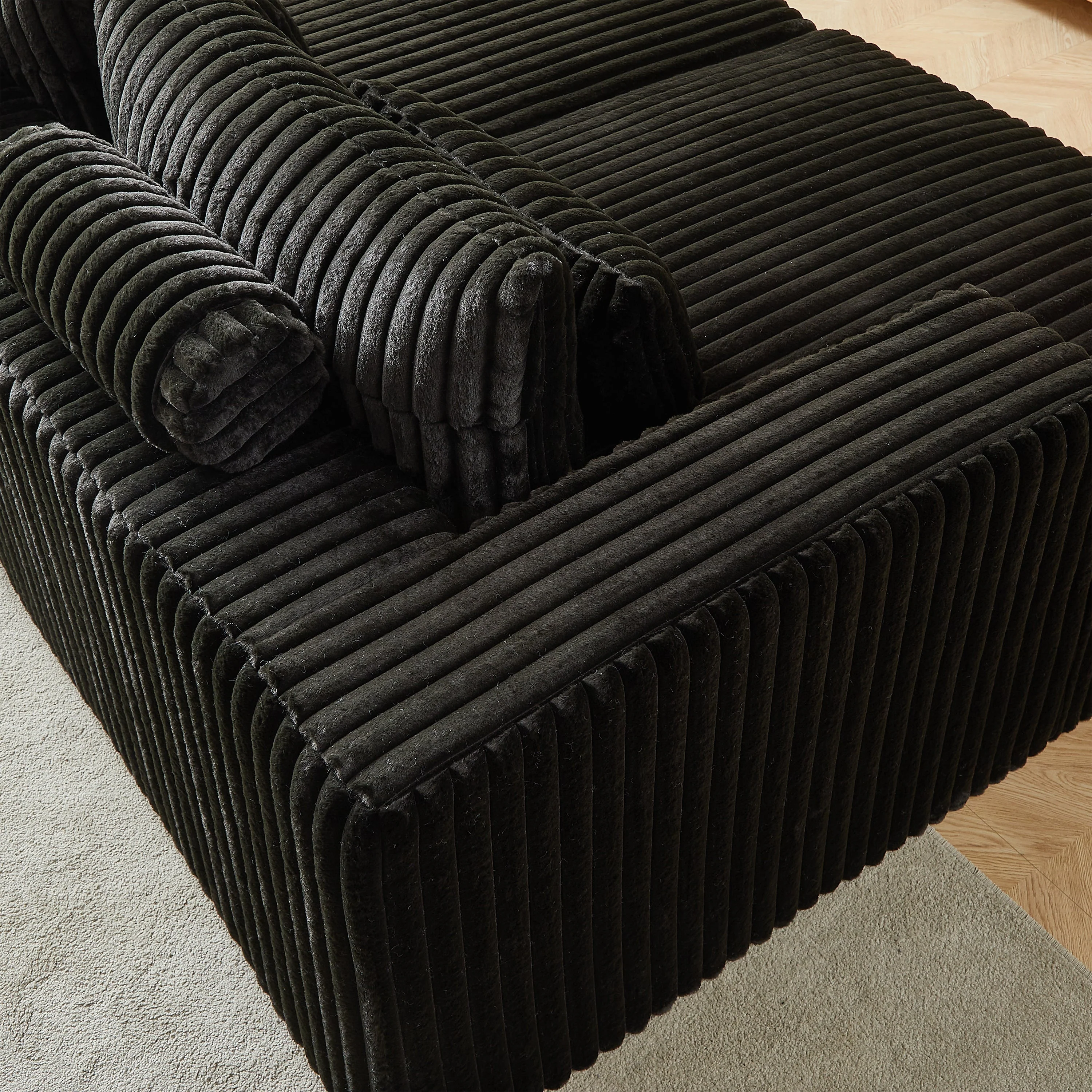 87' Oversized Sectional Lounge Chaise - Image 2