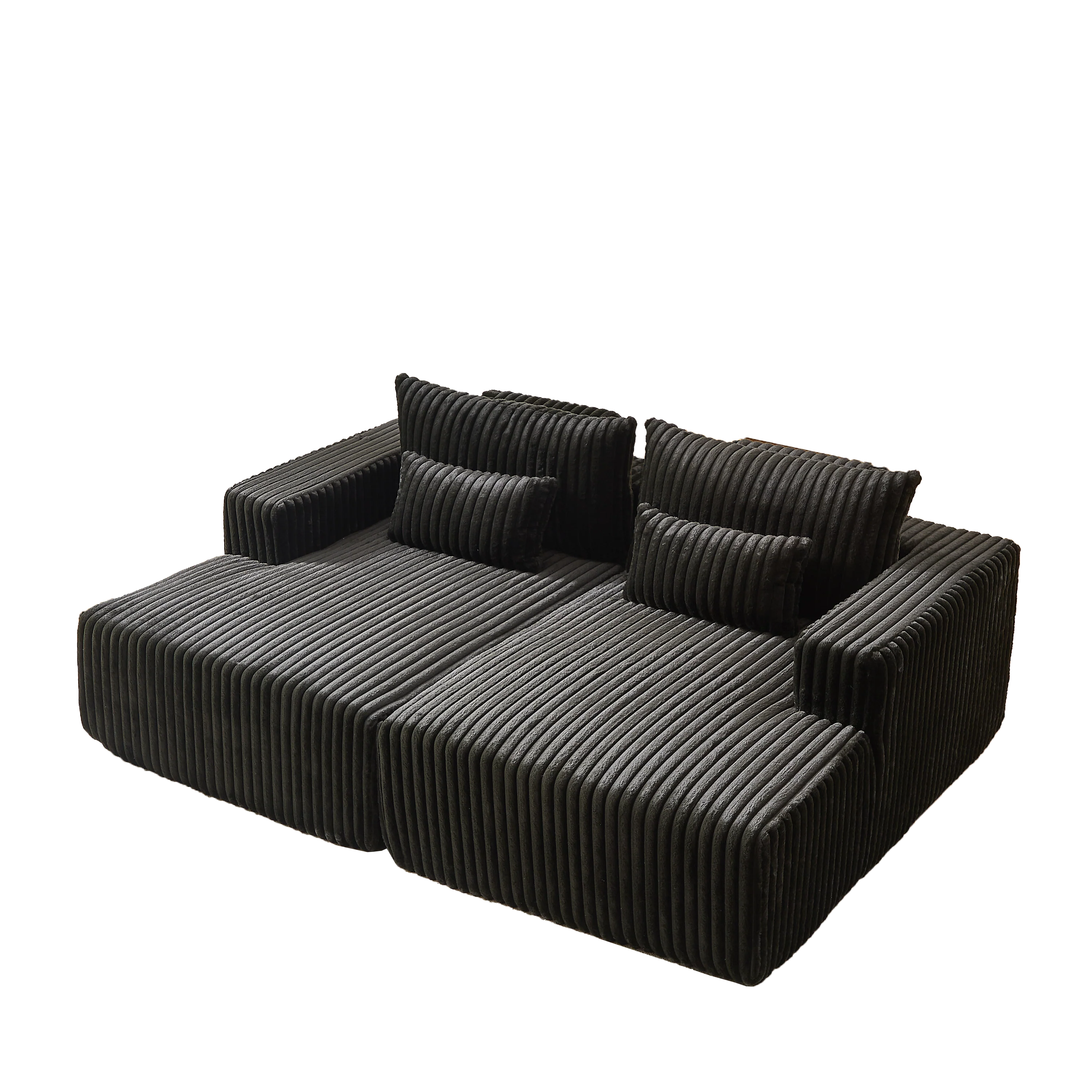 87' Oversized Sectional Lounge Chaise - Image 3