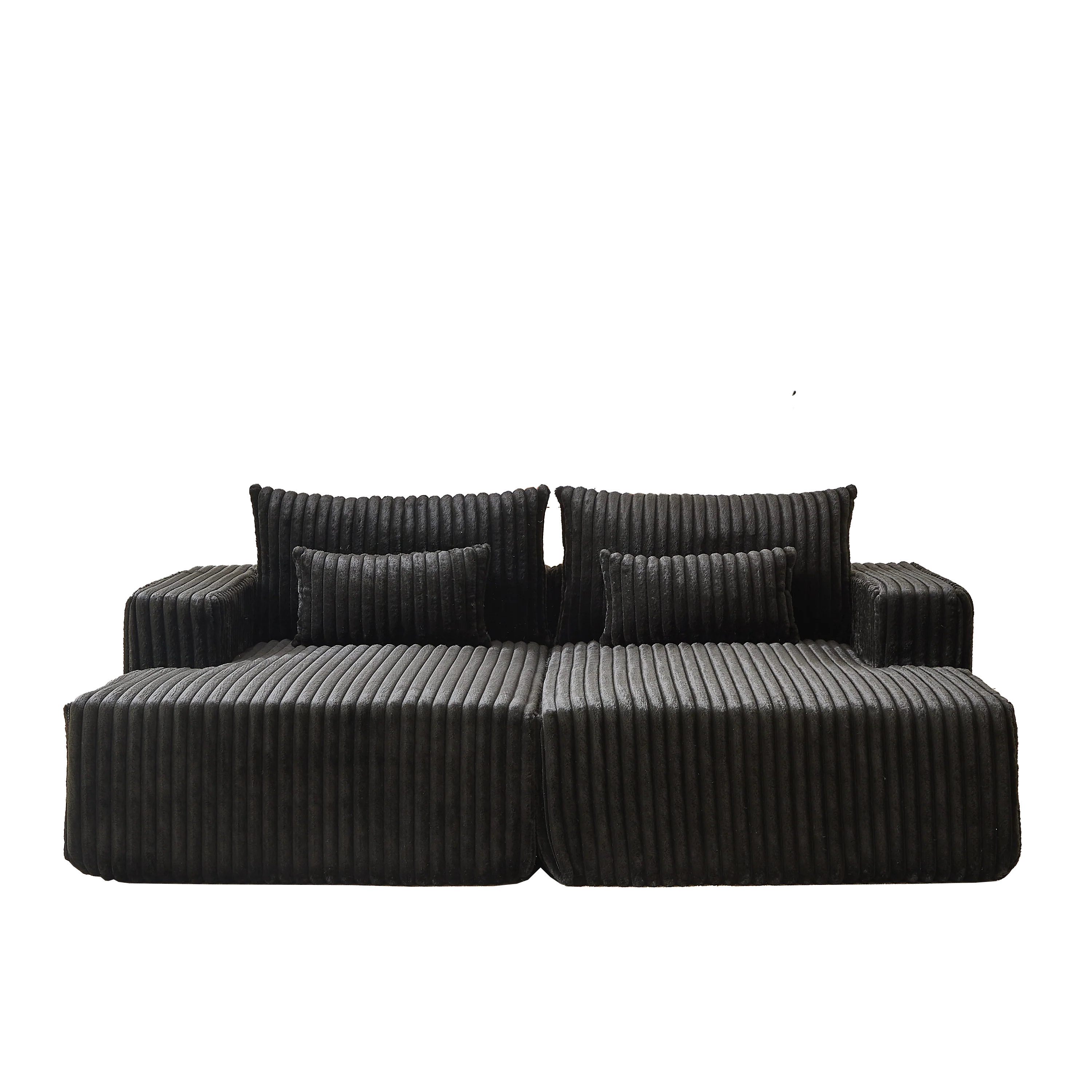 87' Oversized Sectional Lounge Chaise - Image 9