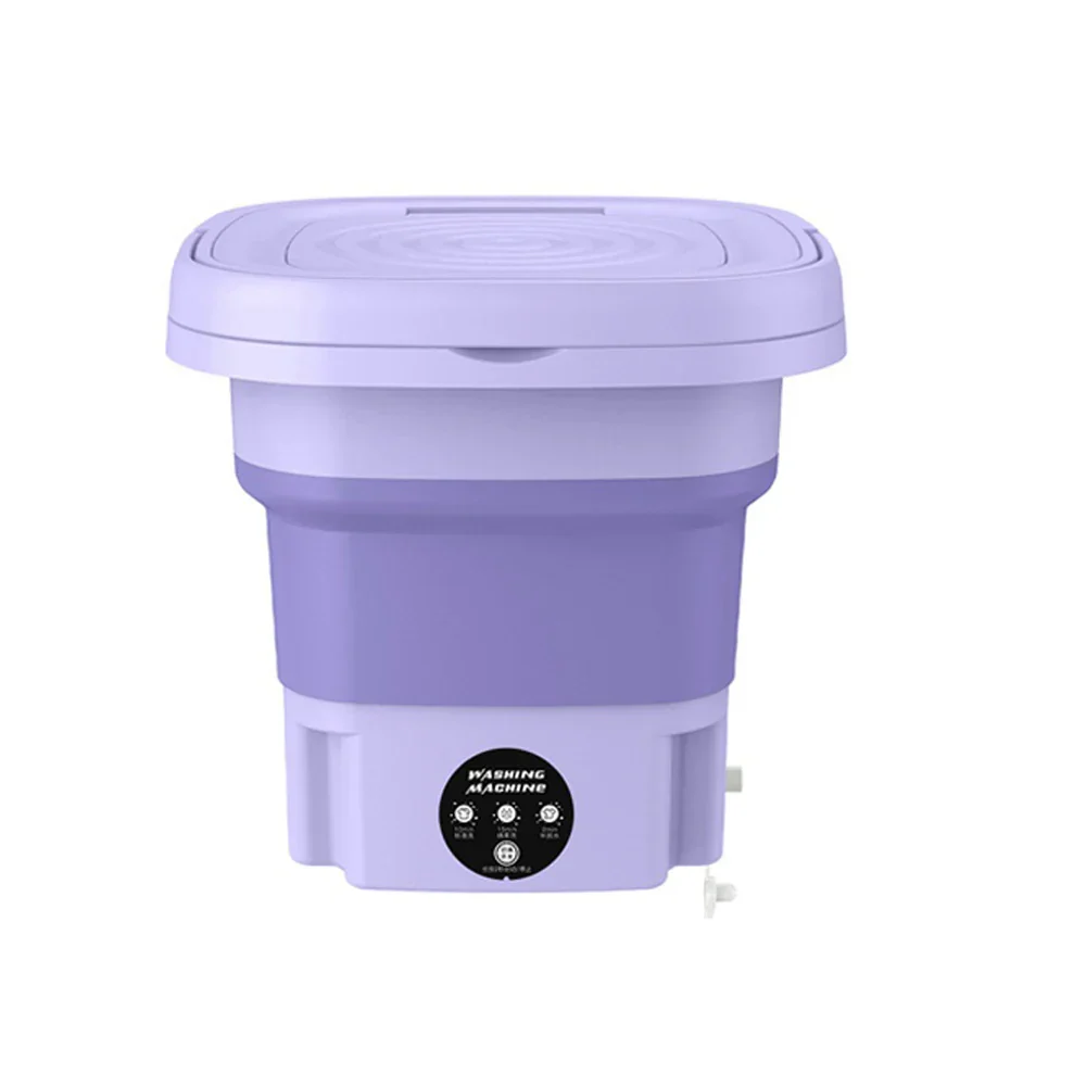 8L Portable Foldable Mini Washing Machine with Spin Dryer - Image 6