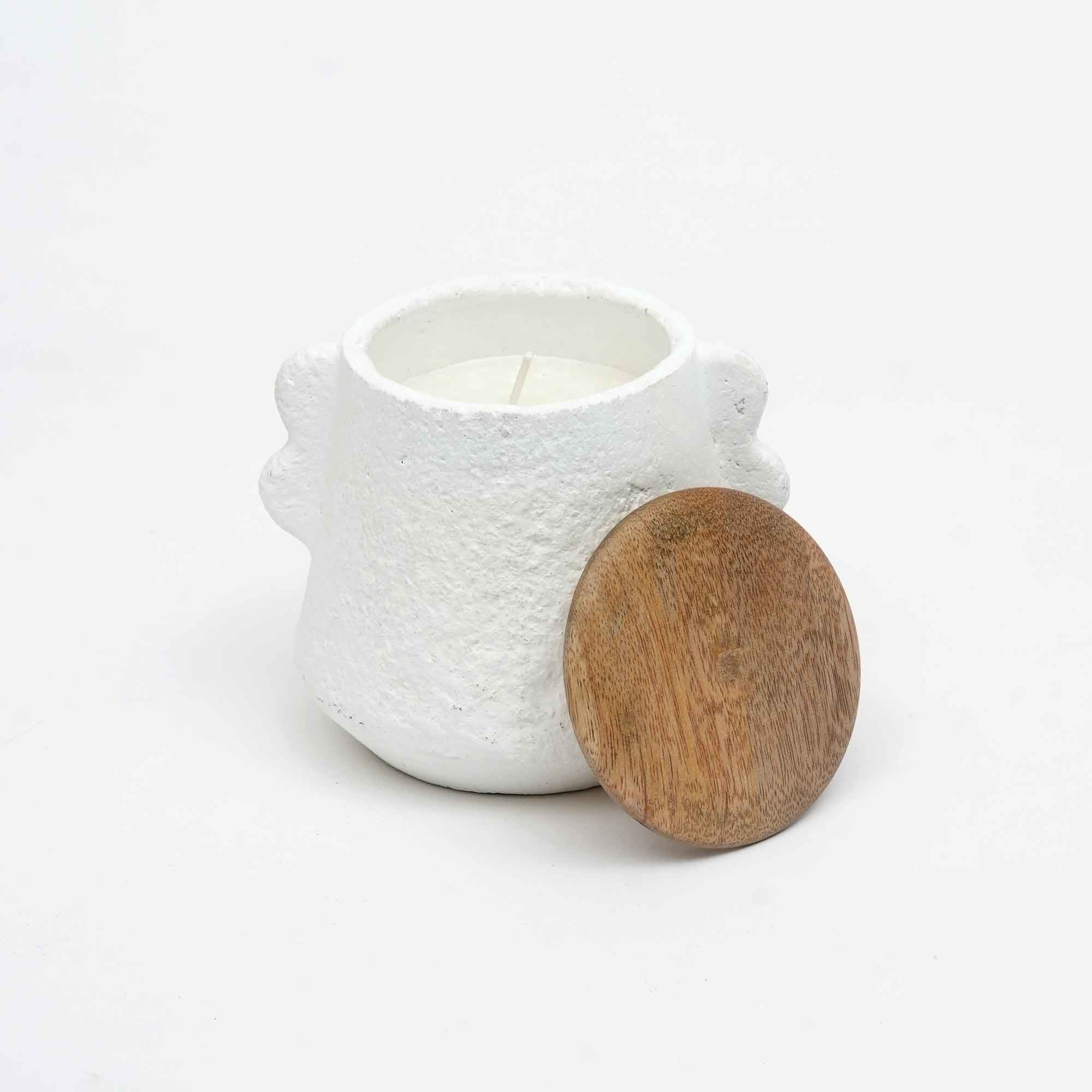 8oz Handcrafted Soy Wax Candle with Mimosa Fragrance - Image 2