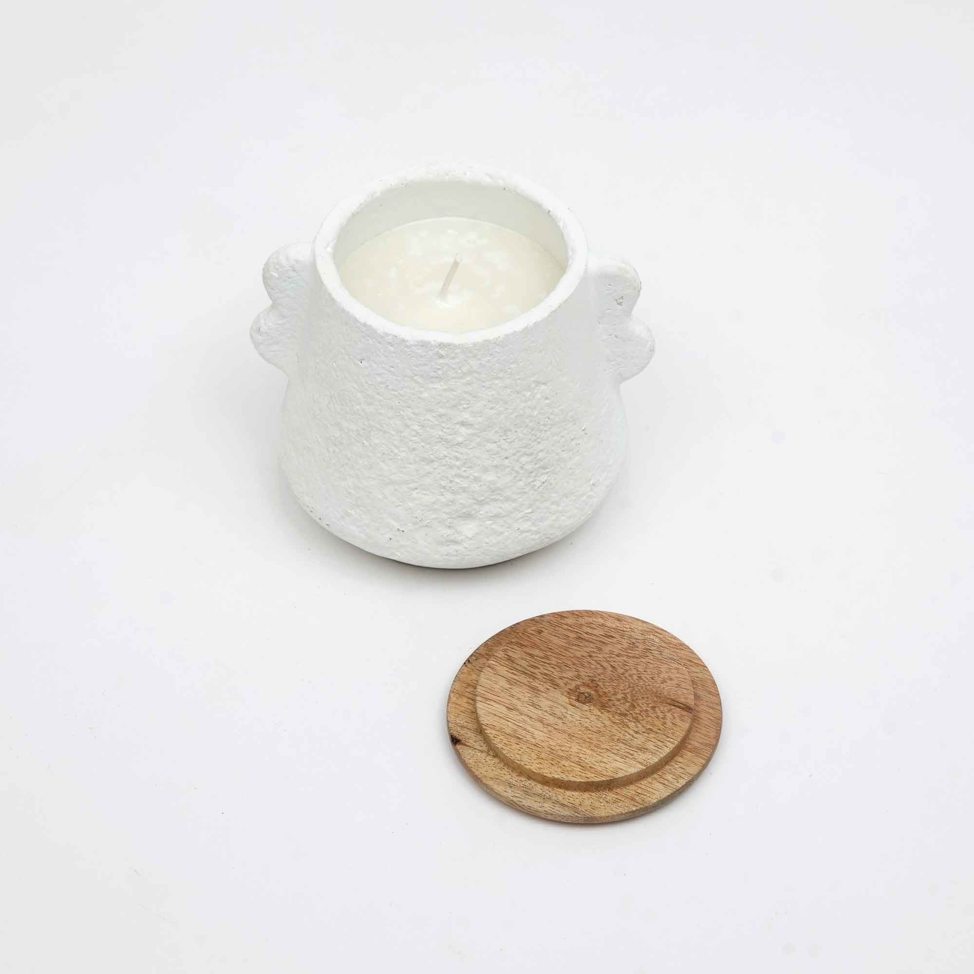 8oz Handcrafted Soy Wax Candle with Mimosa Fragrance - Image 3