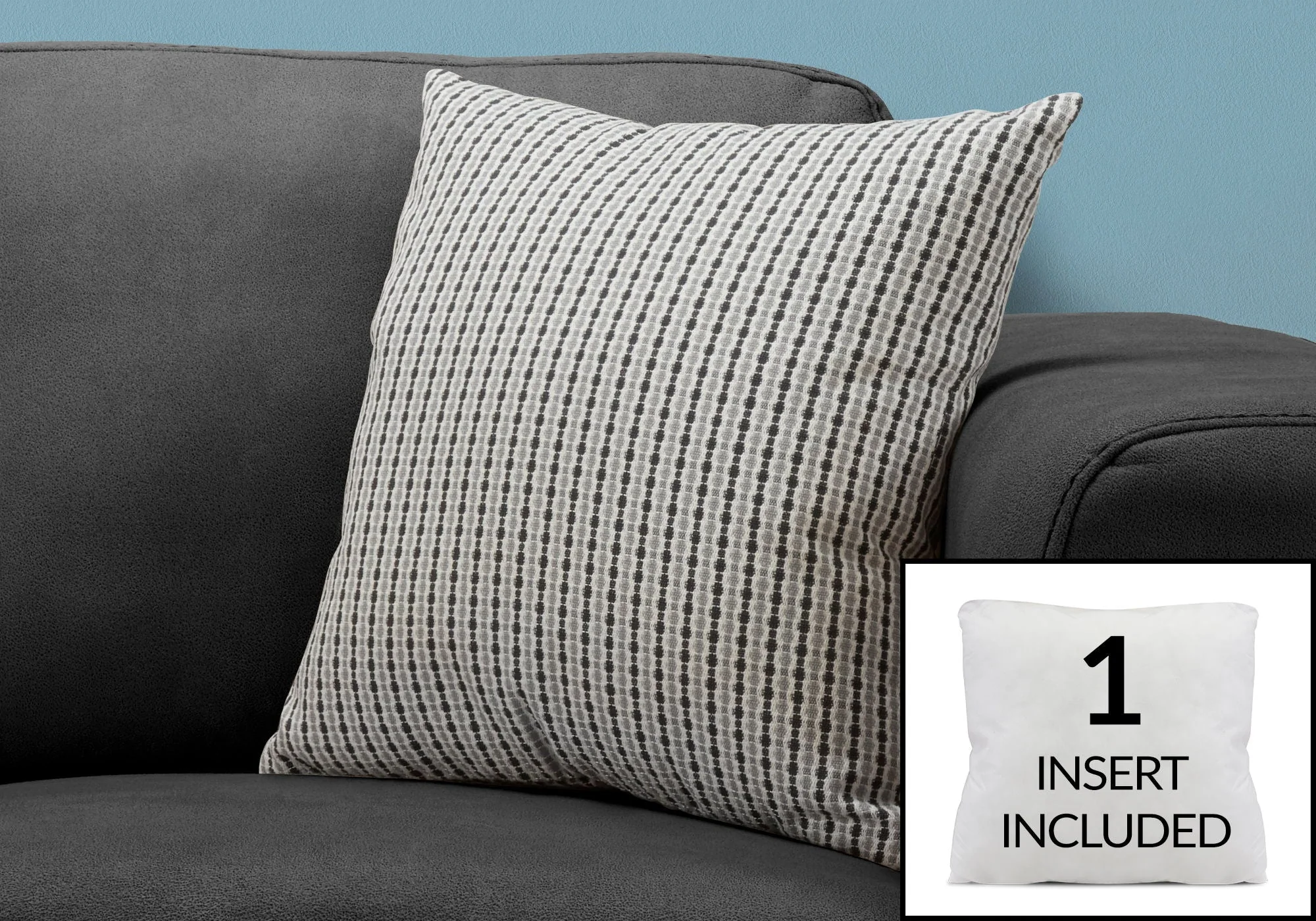 8th Street Square Decorative Throw Pillows with Insert - Image 12
