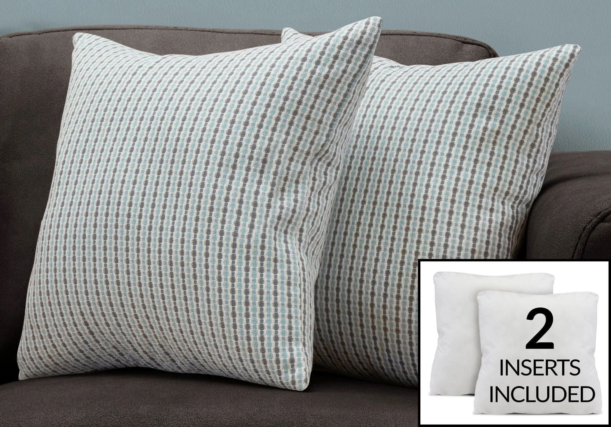 8th Street Square Decorative Throw Pillows with Insert - Image 26