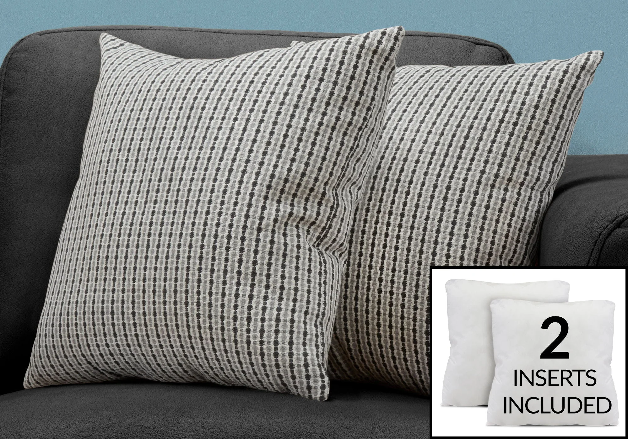 8th Street Square Decorative Throw Pillows with Insert - Image 30
