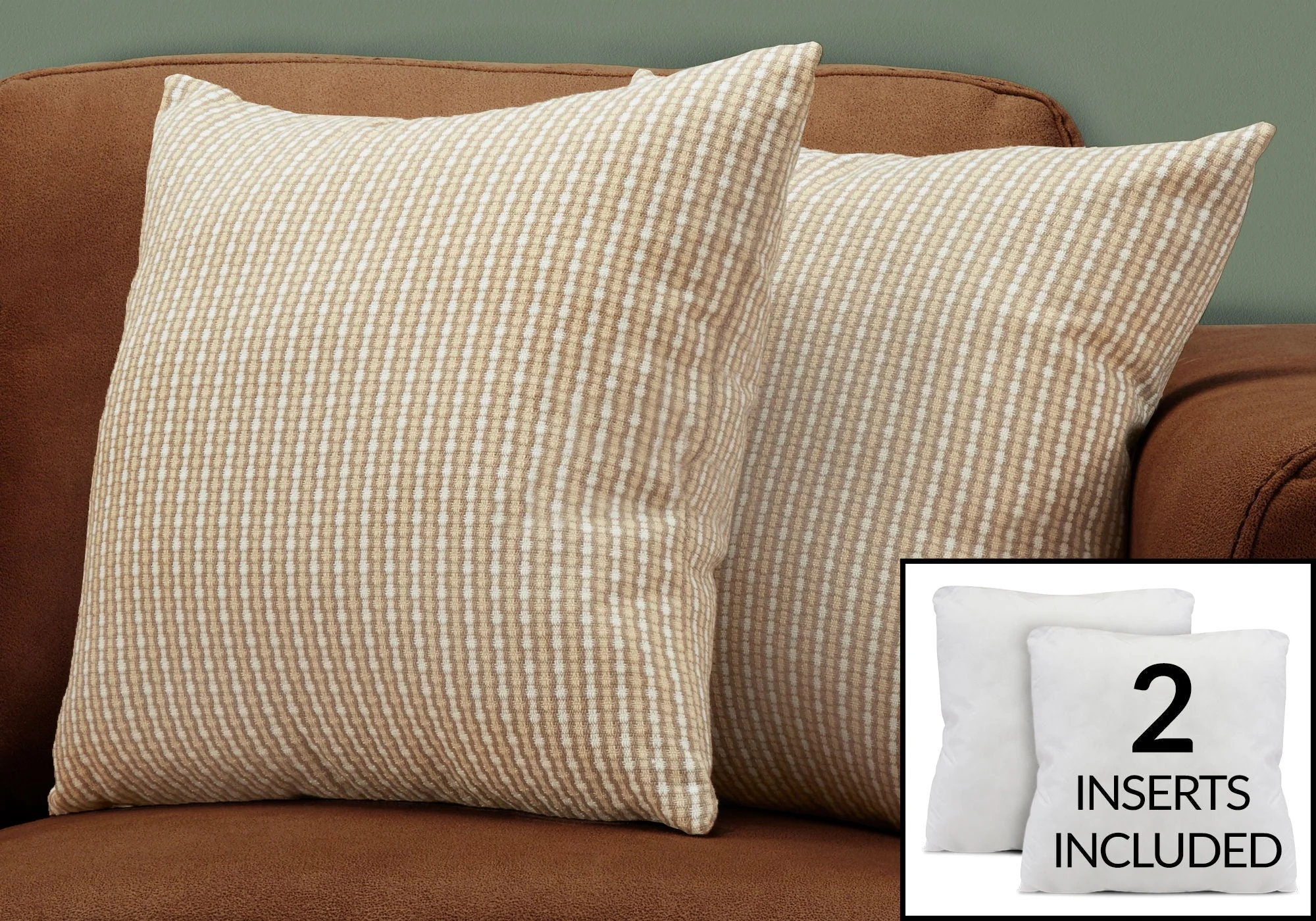 8th Street Square Decorative Throw Pillows with Insert - Image 33