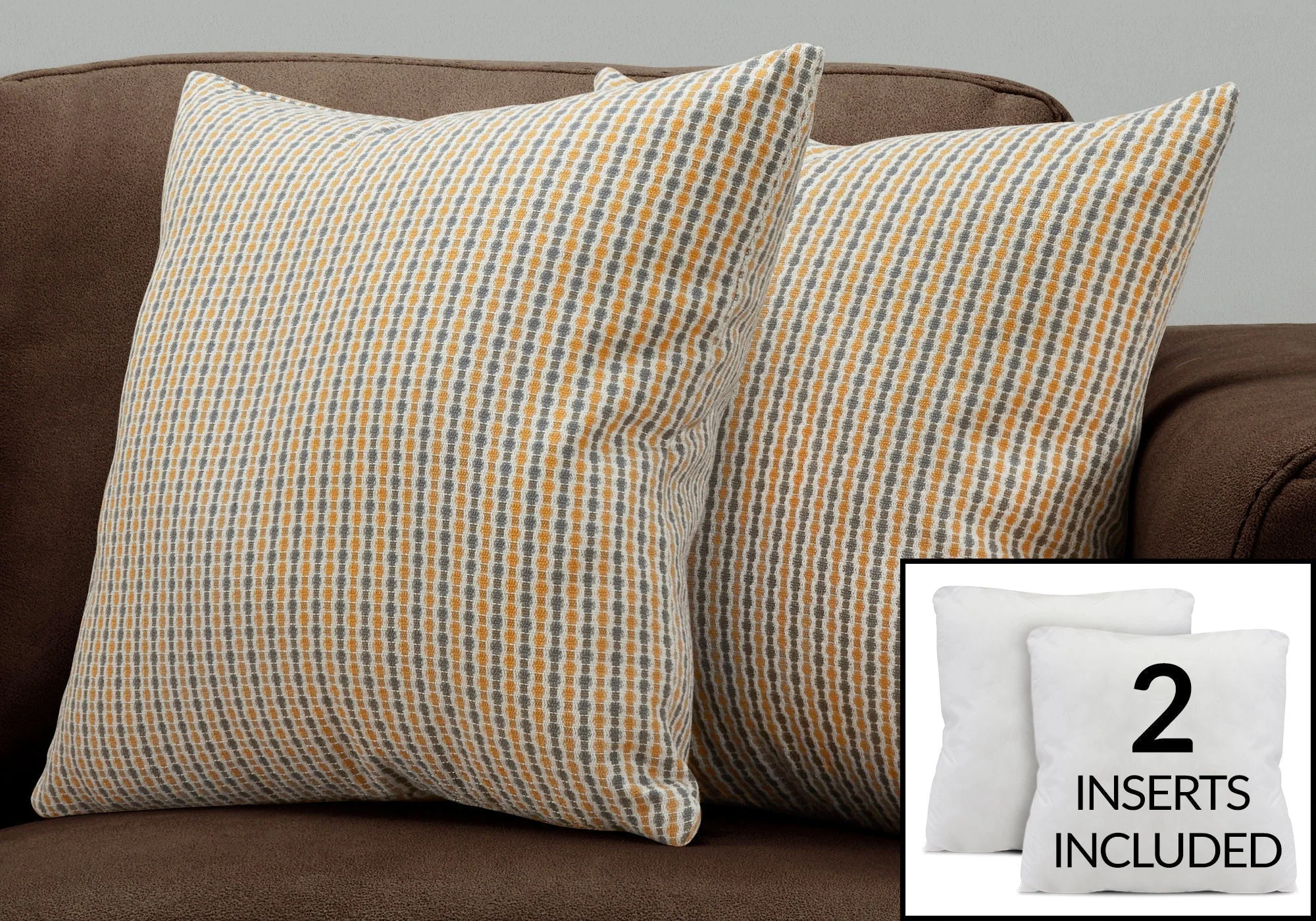 8th Street Square Decorative Throw Pillows with Insert - Image 39