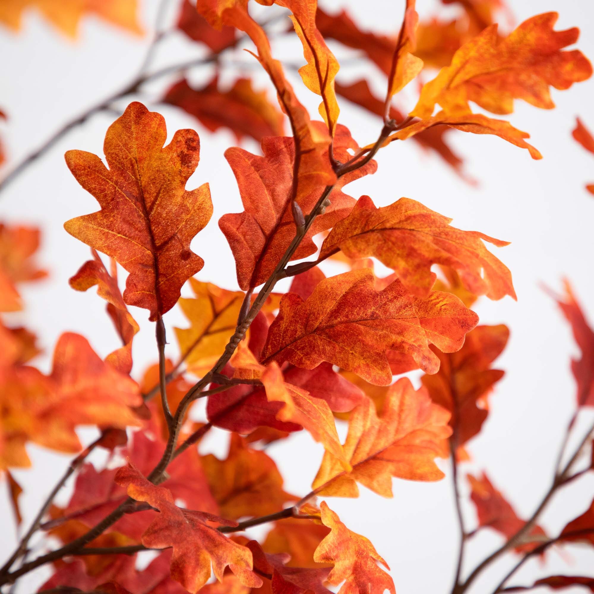 9’ Autumn Oak Artificial Fall Tree - Image 2