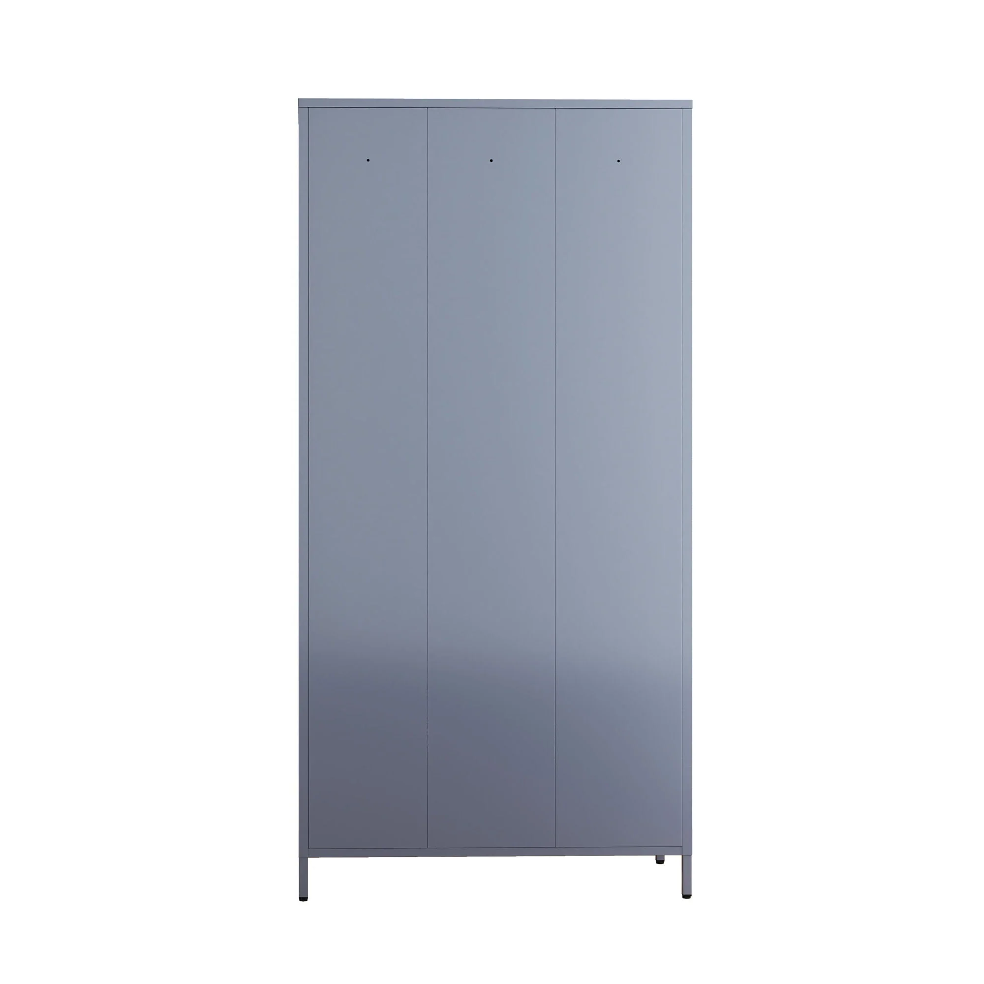 9 Door Lockers With Lock For Storage In Office, School, Gym, And Bedroom - Gray - Image 10